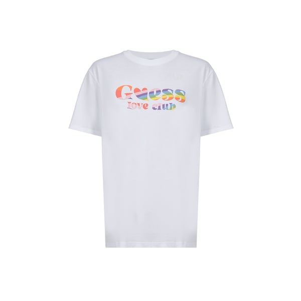 T-shirt en coton imprimé