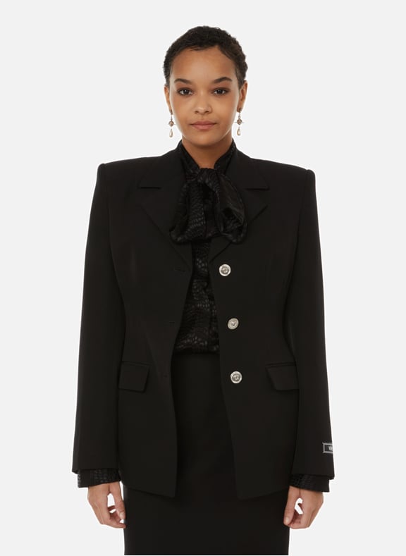 Black Tailored wool jacket