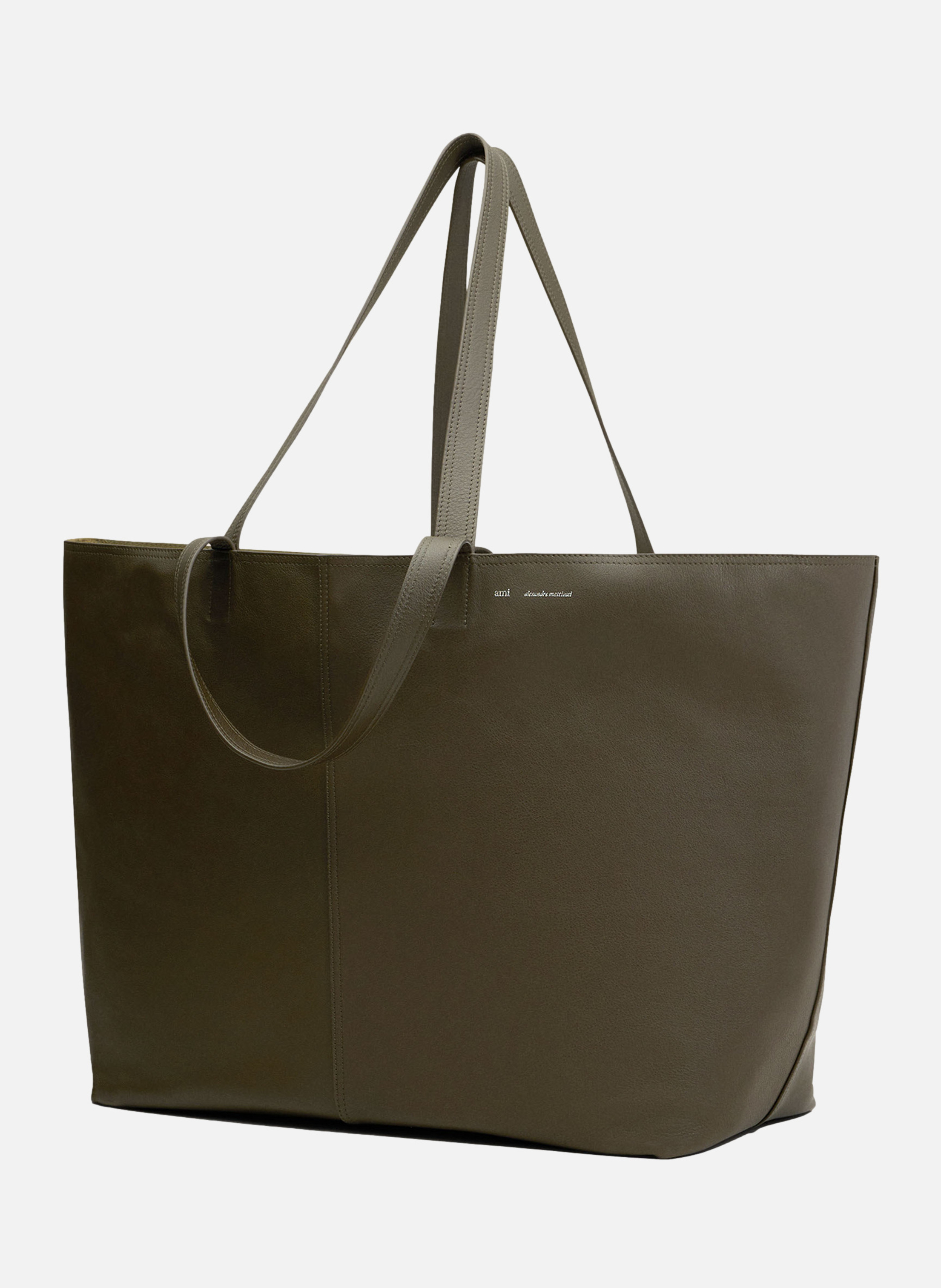 Maxi cabas midi unisexe AMI PARIS Vert
