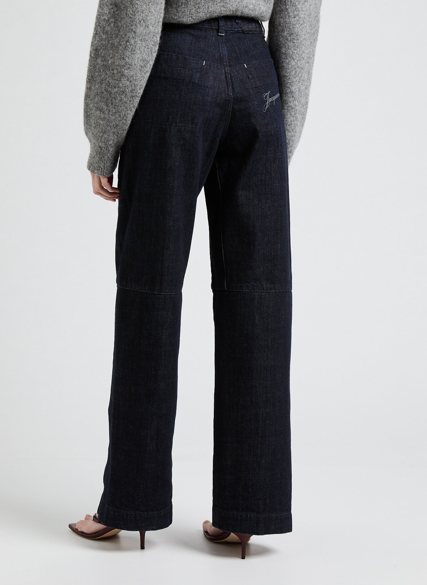 The cargo pants in cotton JACQUEMUS Blue