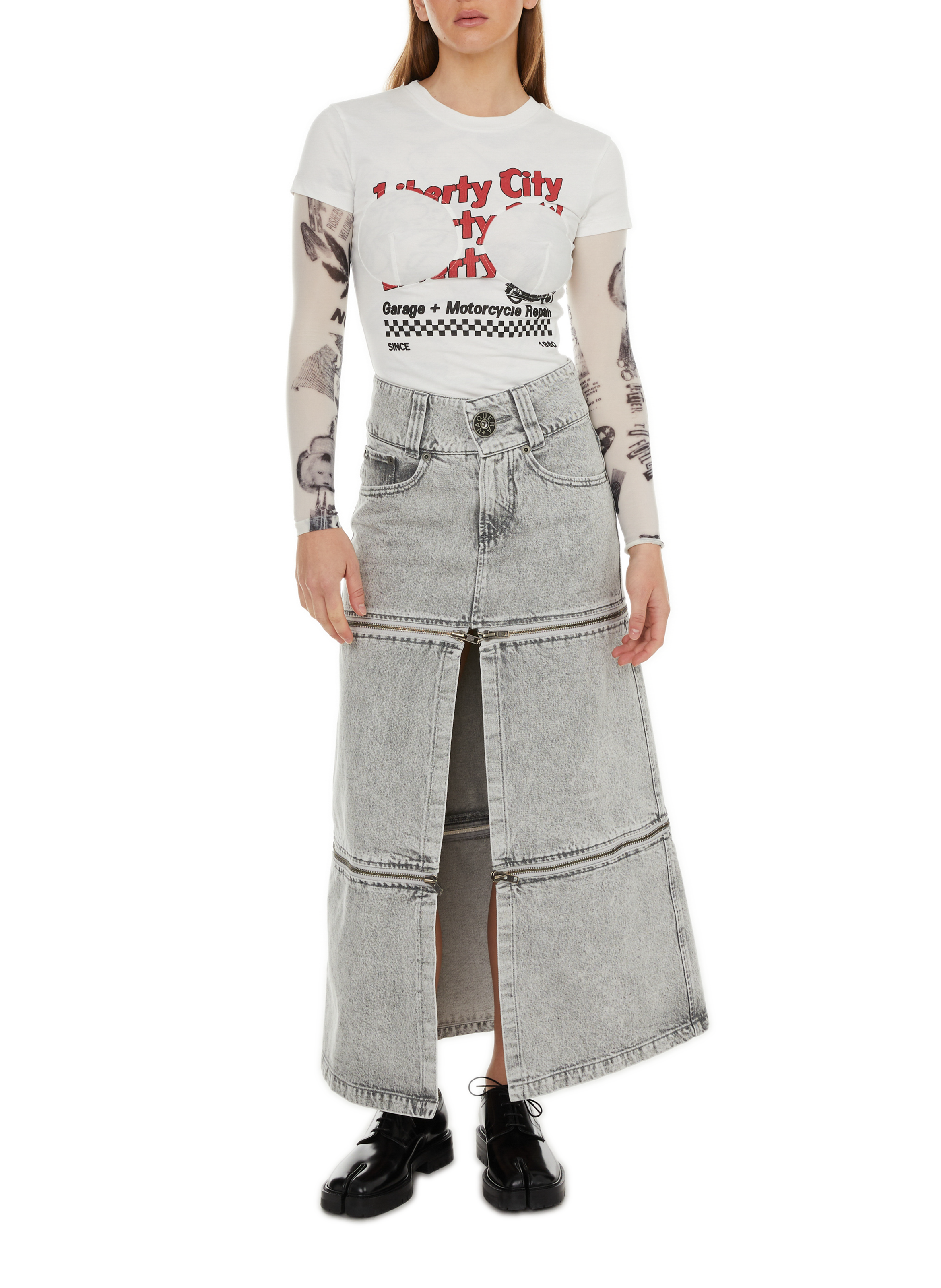 T-shirt en coton VAQUERA Blanc