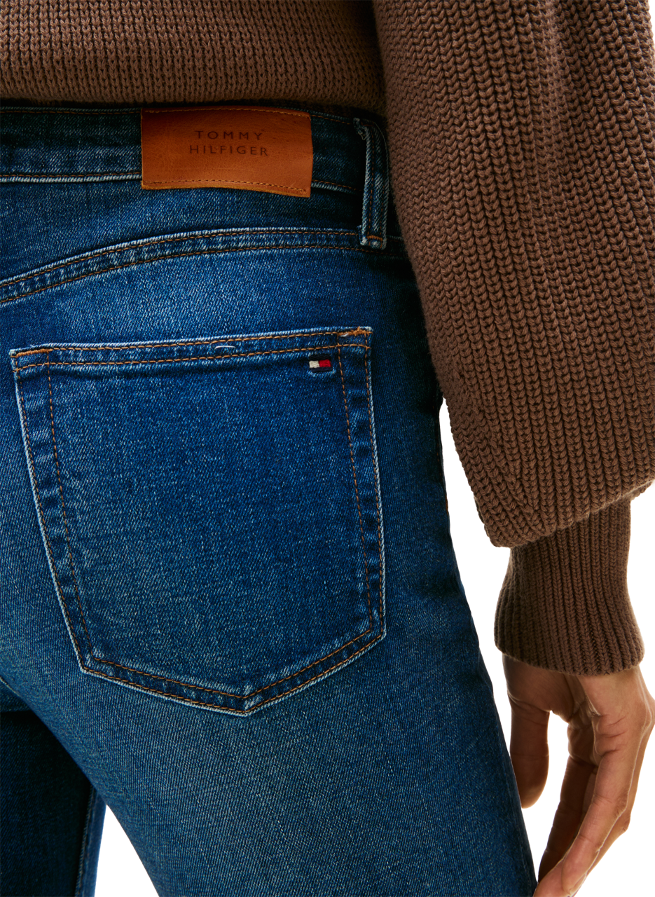 Mid-rise slim jeans TOMMY HILFIGER Blue