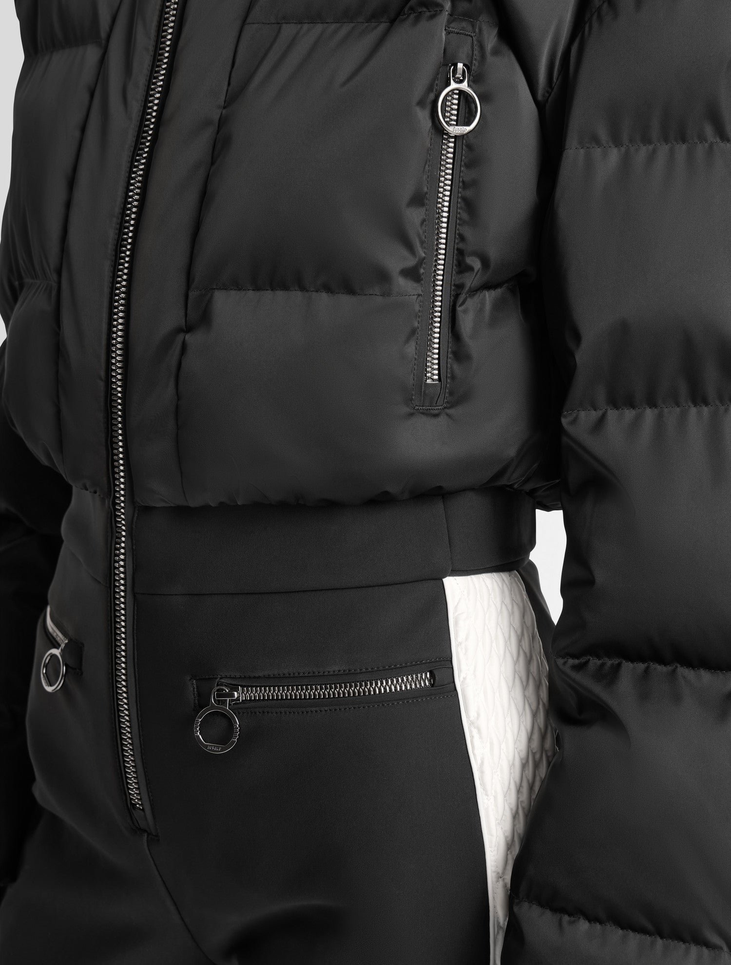 Combinaison de ski jenko col capuche coupe regular FUSALP Noir