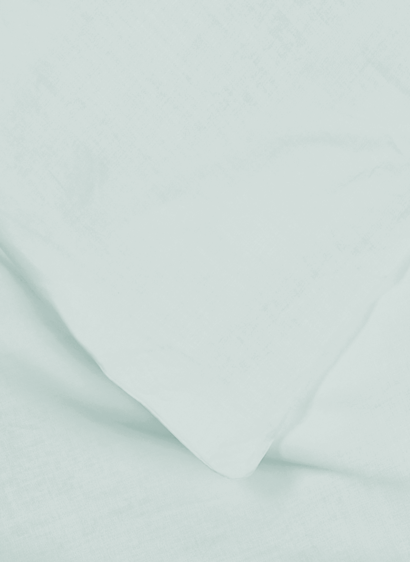 Housse de couette en lin lavé AU PRINTEMPS PARIS Vert