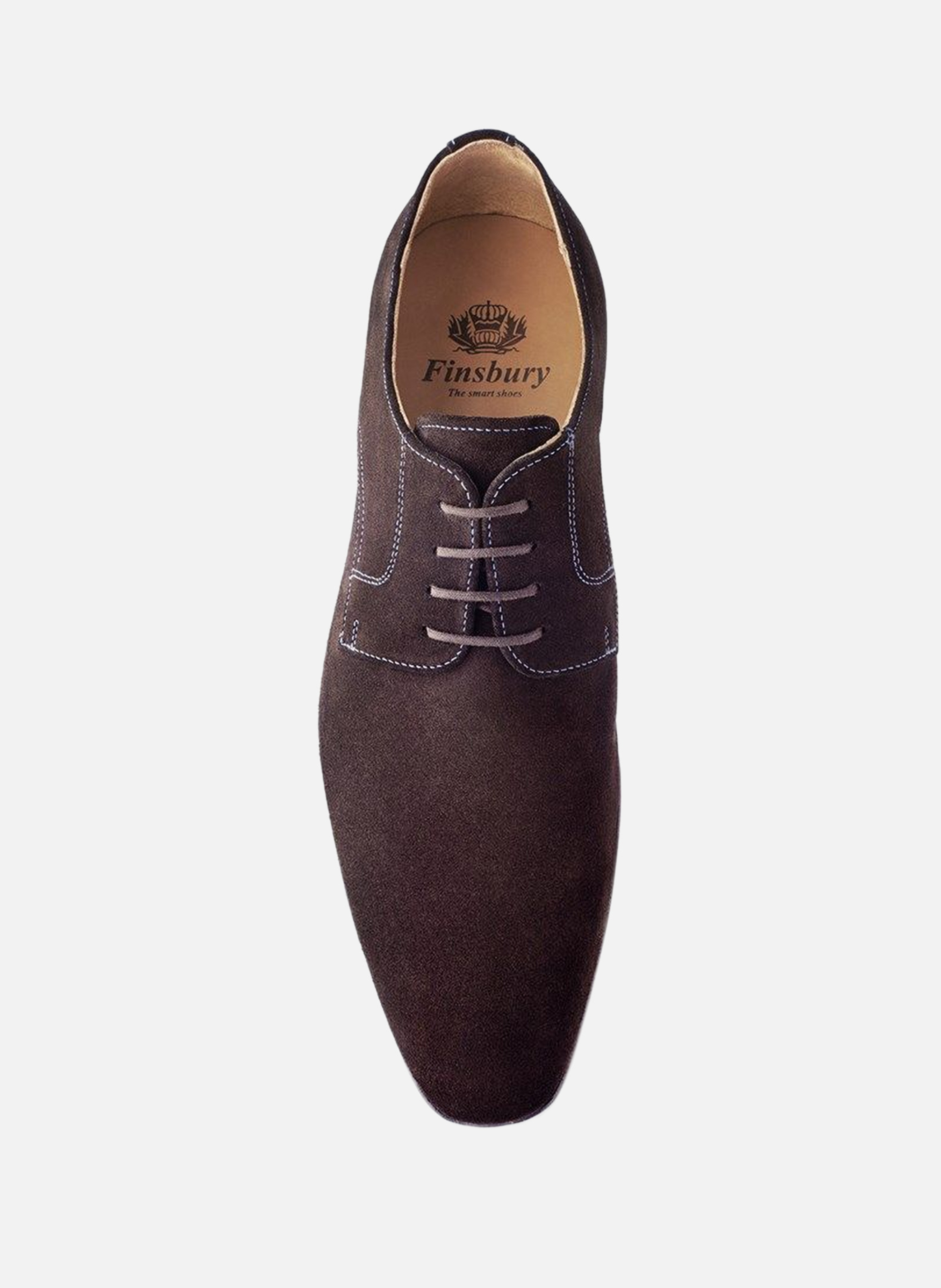 Derby daim matt FINSBURY Marron