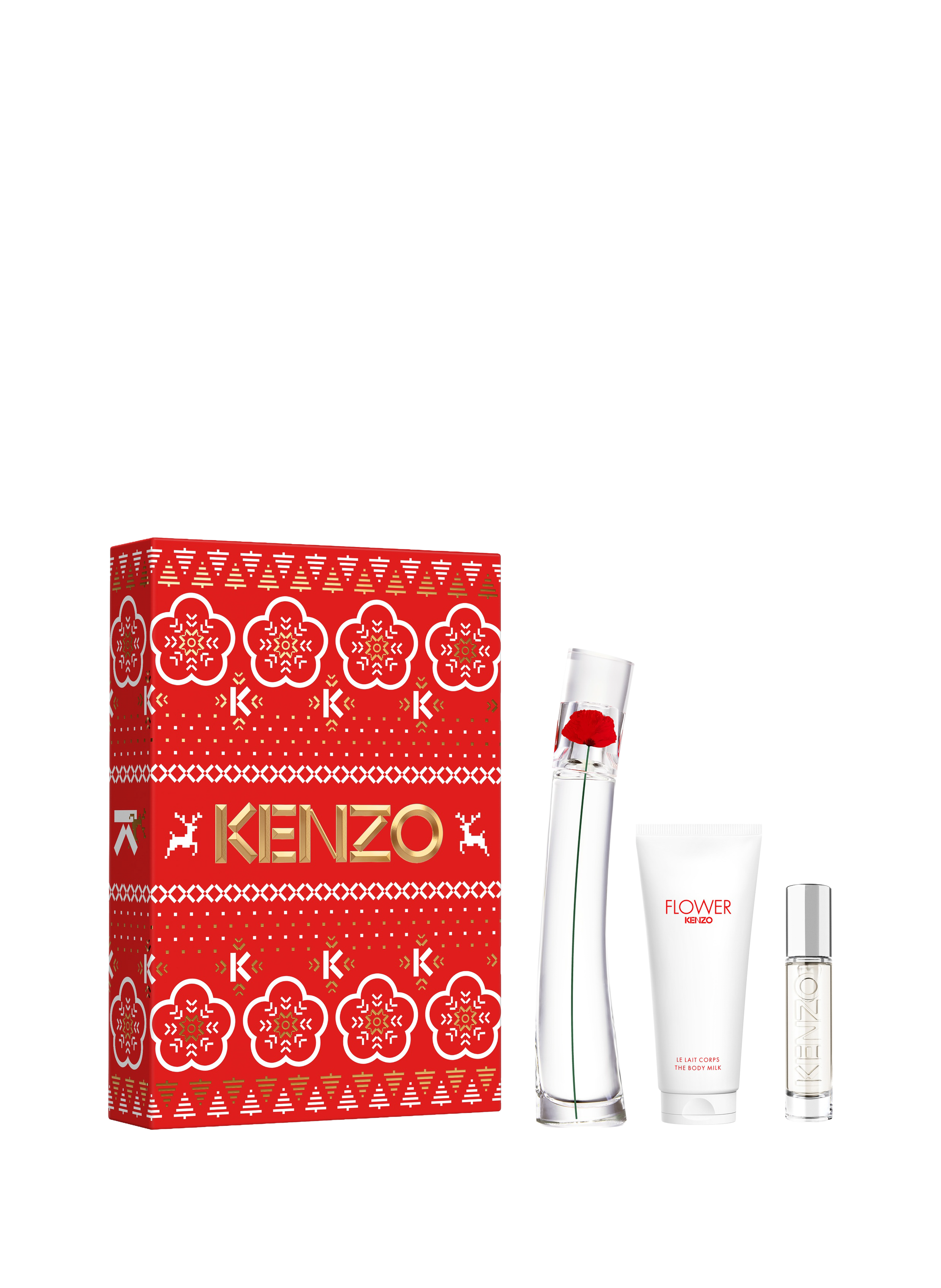 KENZO Flower By Kenzo - Coffret Eau de Parfum + Vaporisateur de voyage + Lait corps No color