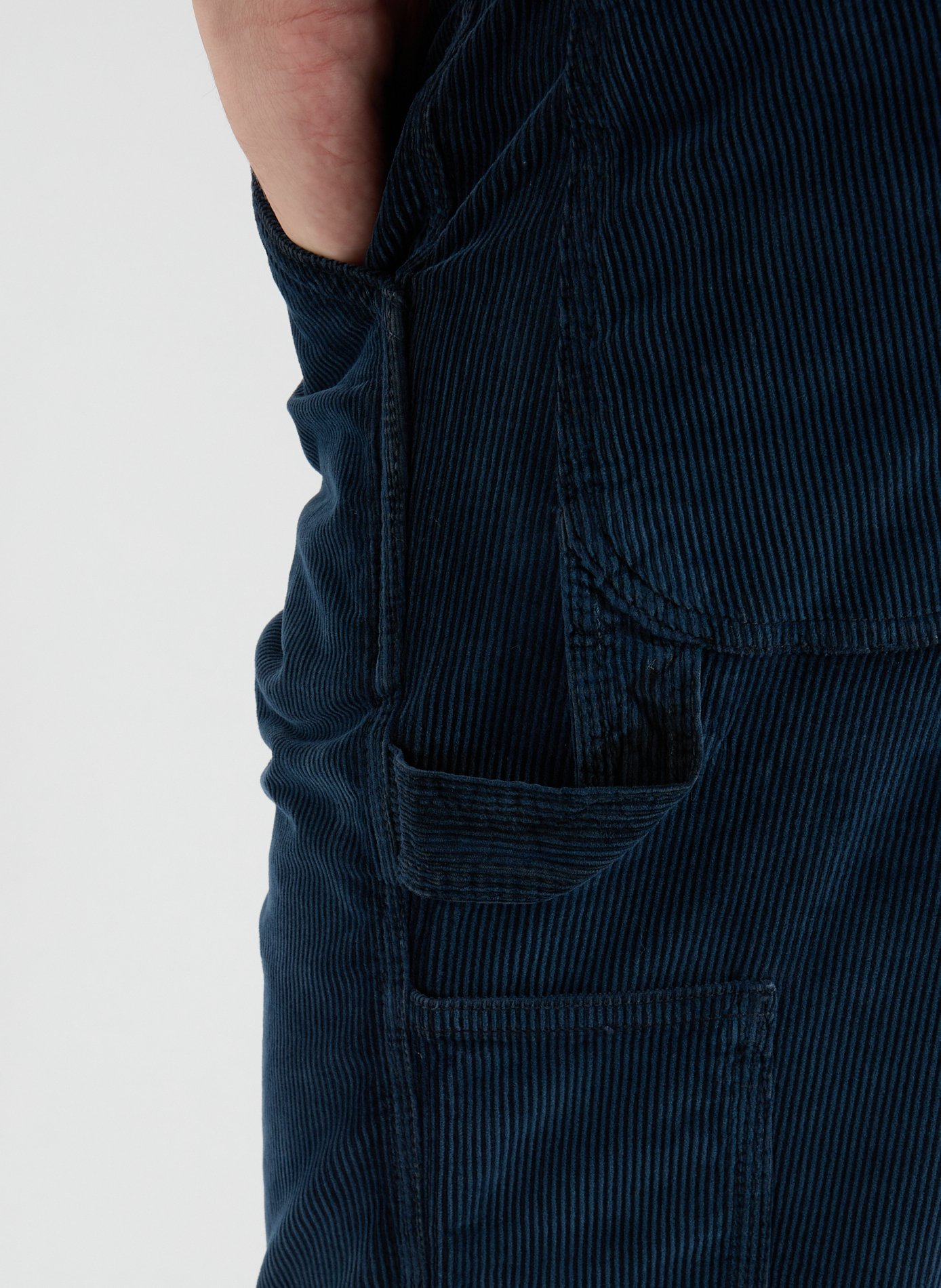 Jean droit en coton mélangé NOTIFY Bleu