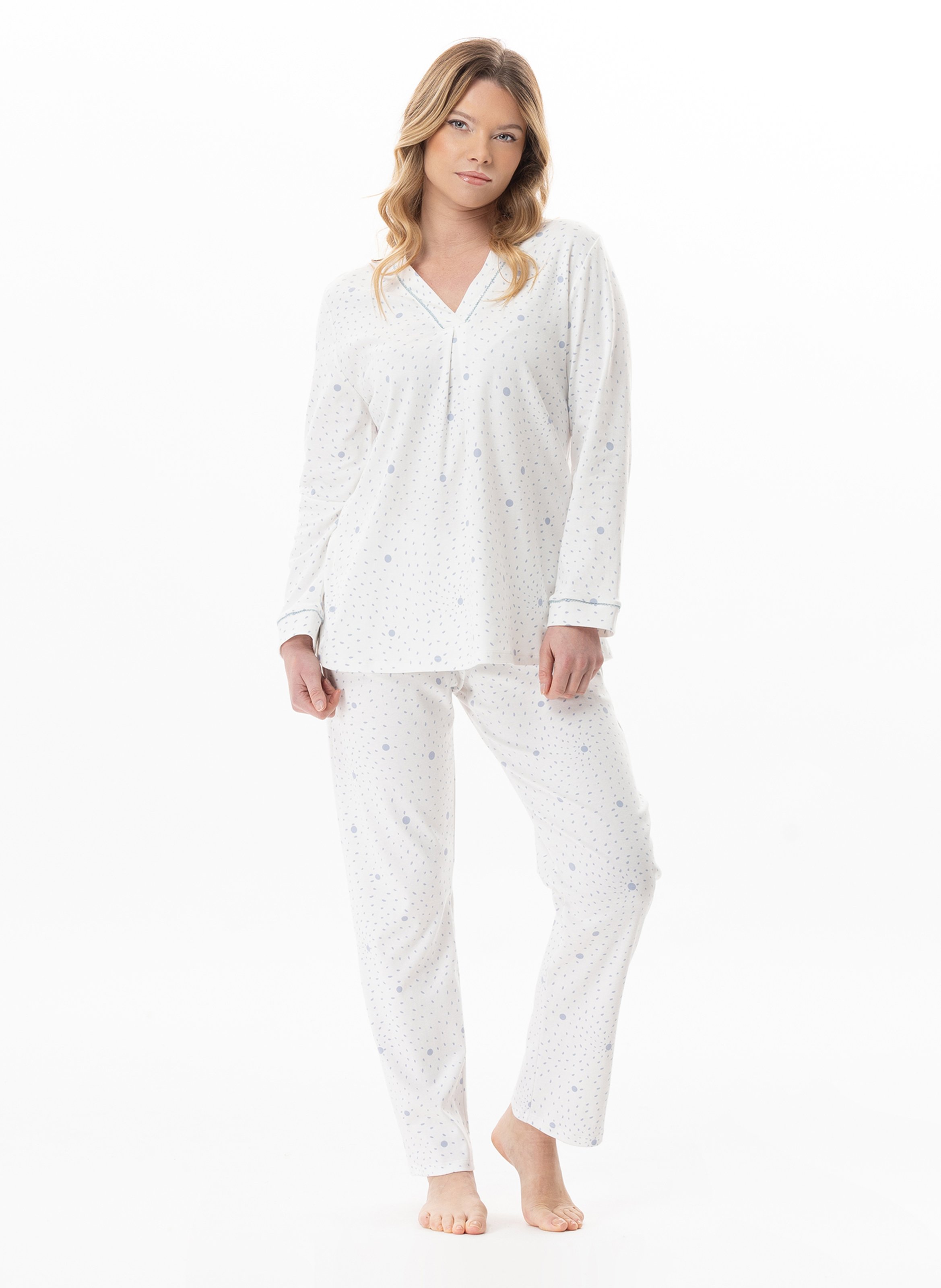 Pyjama en coton cosy 102 LE CHAT Multicolore