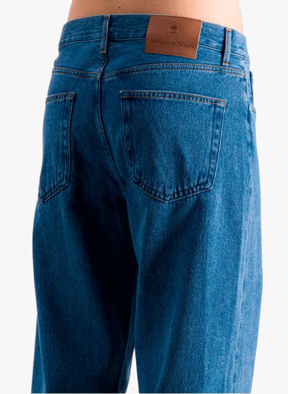 Loose cotton Jeans | Blue by ATELIERS DE NIMES Loose cotton Jeans Blue
