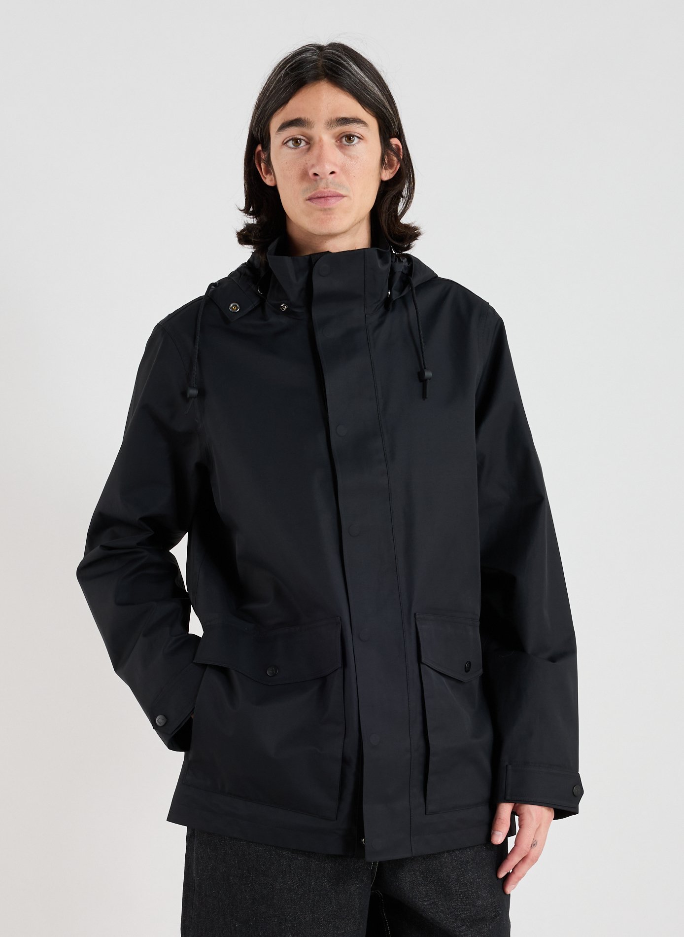 T-kit Waterproof Parka Black by AIGLE AIGLE T-kit Waterproof Parka Black