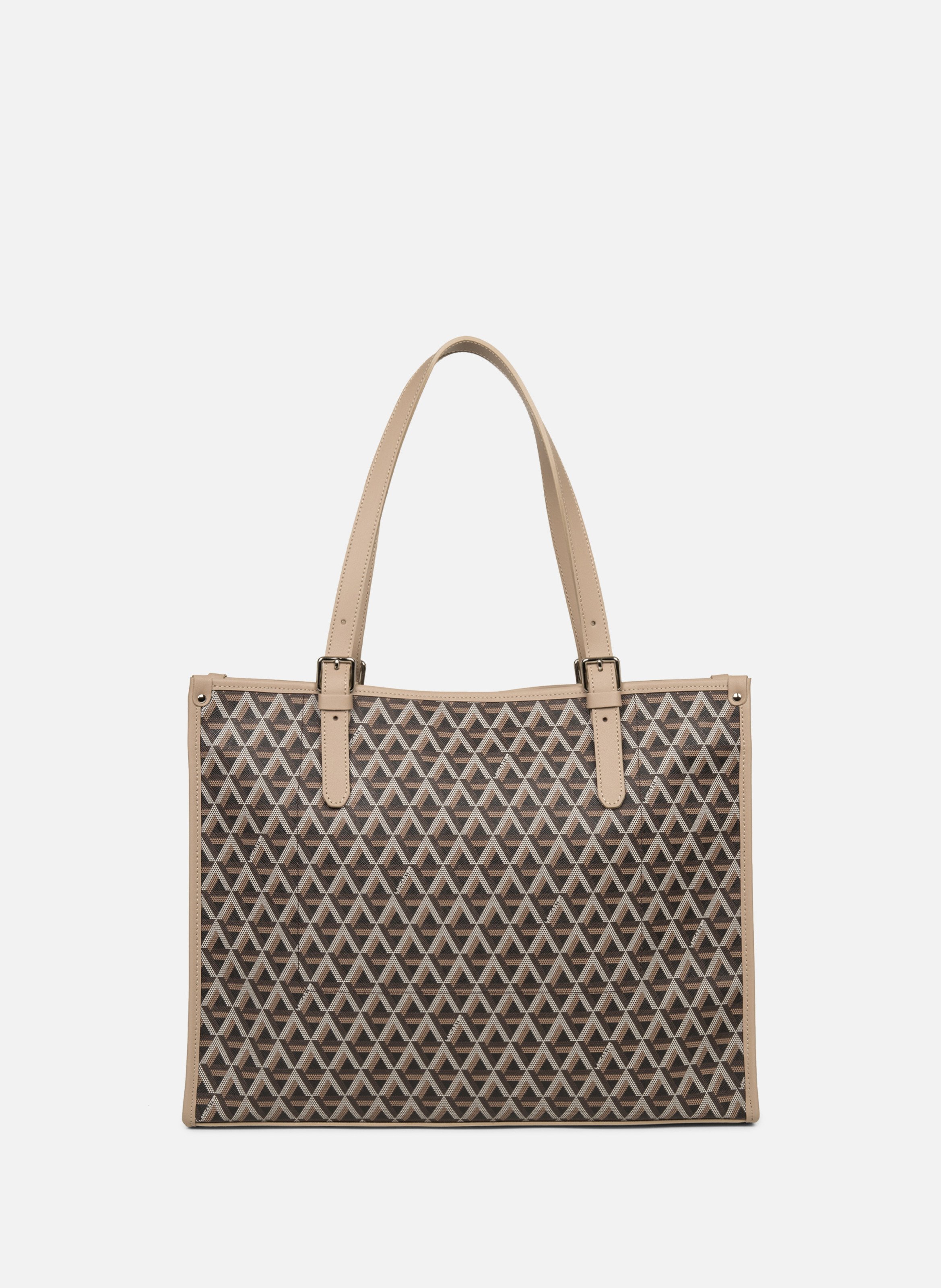 M tote bag - Ikon LANCASTER Brown