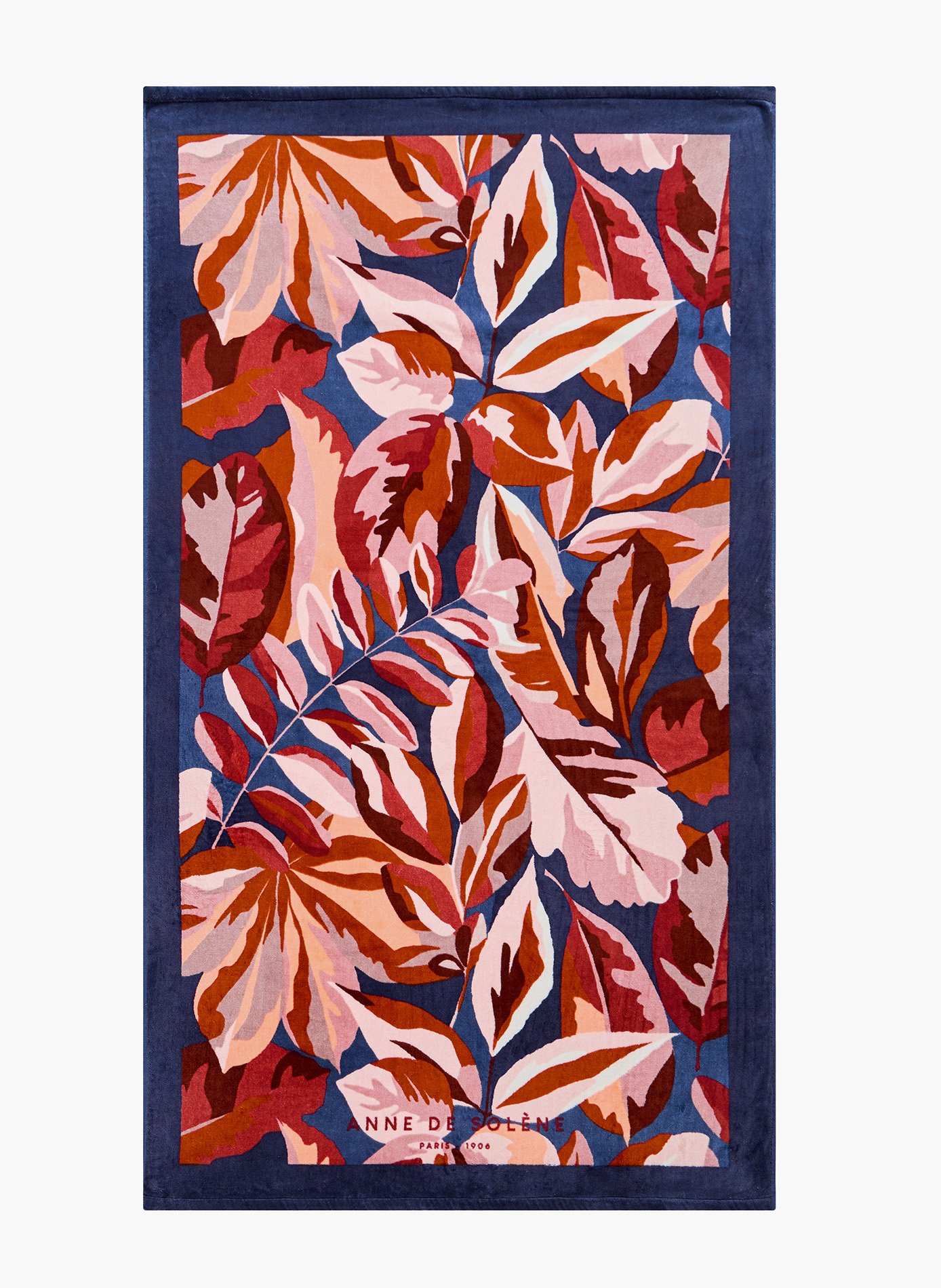 Drap de plage road trip ANNE DE SOLENE Bleu