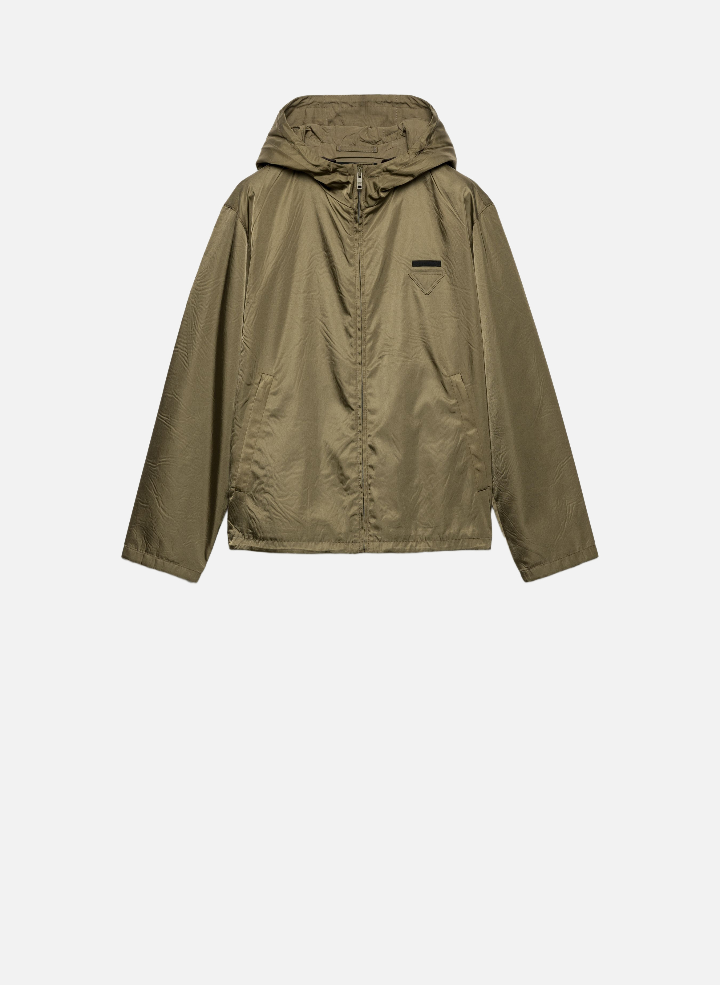 Veste en re-nylon PRADA Vert