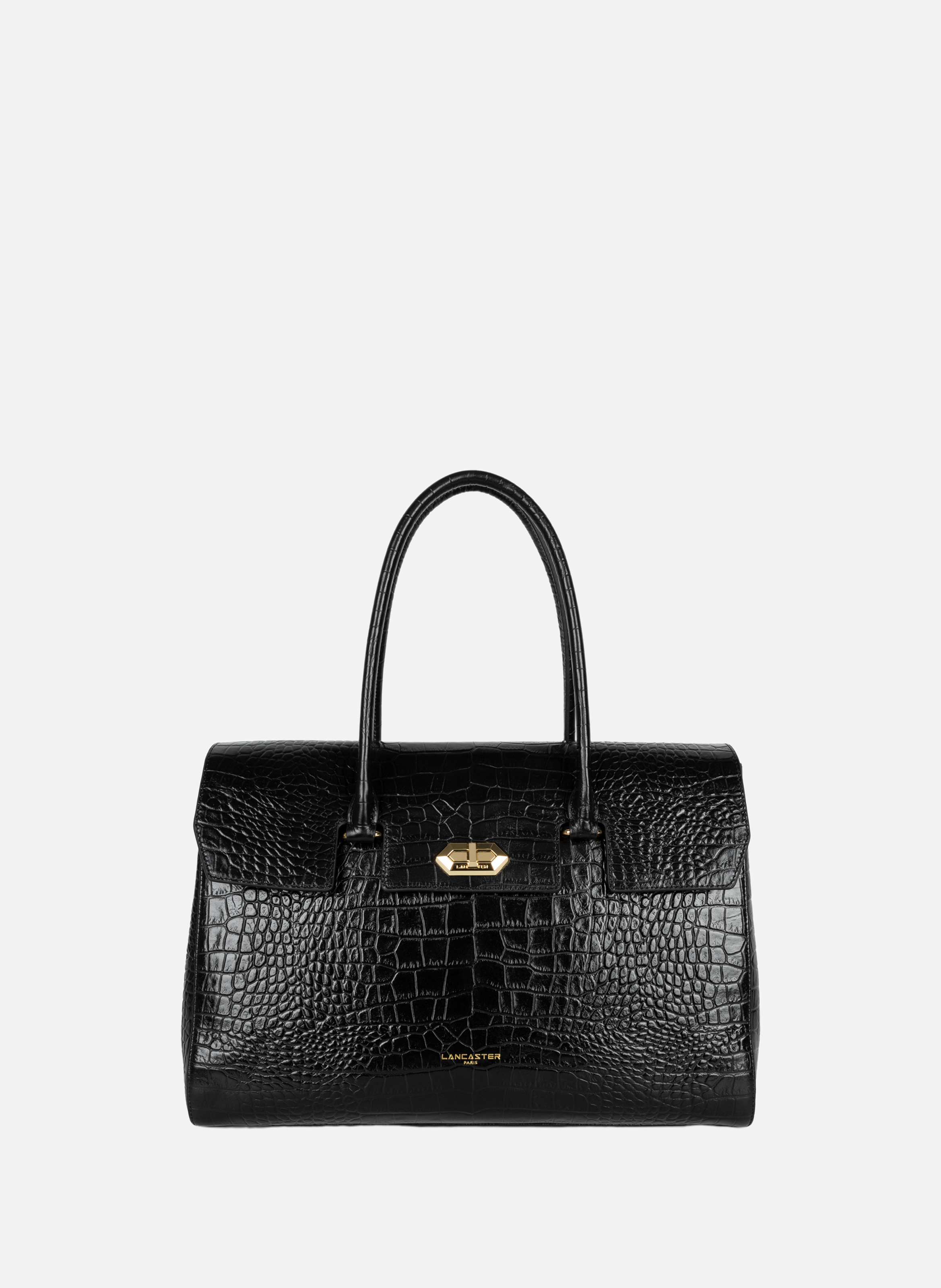 Très grand sac cabas épaule - exo LANCASTER Noir