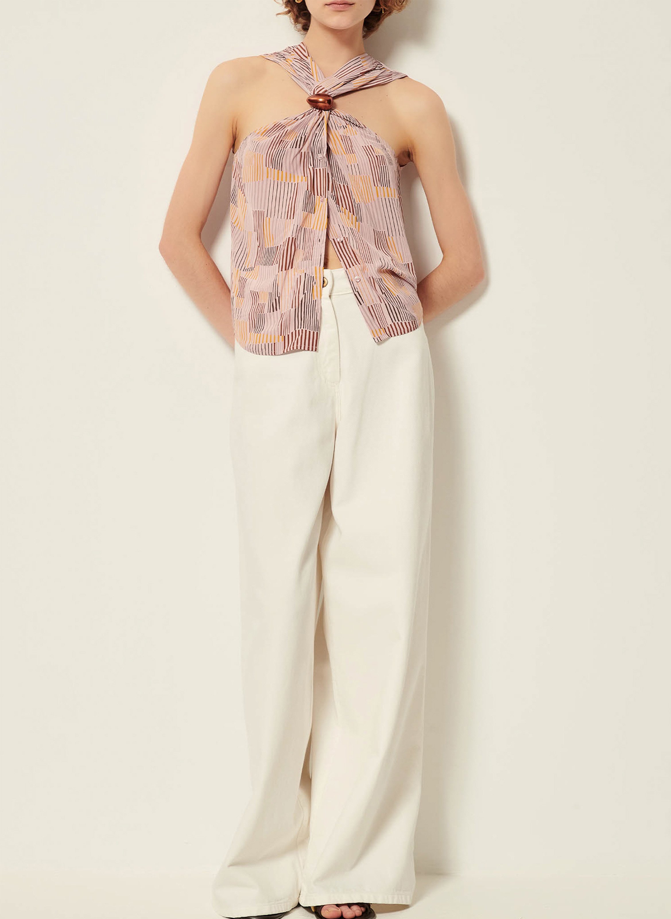 Top sans manches esprit foulard atrano SESSUN Multicolore