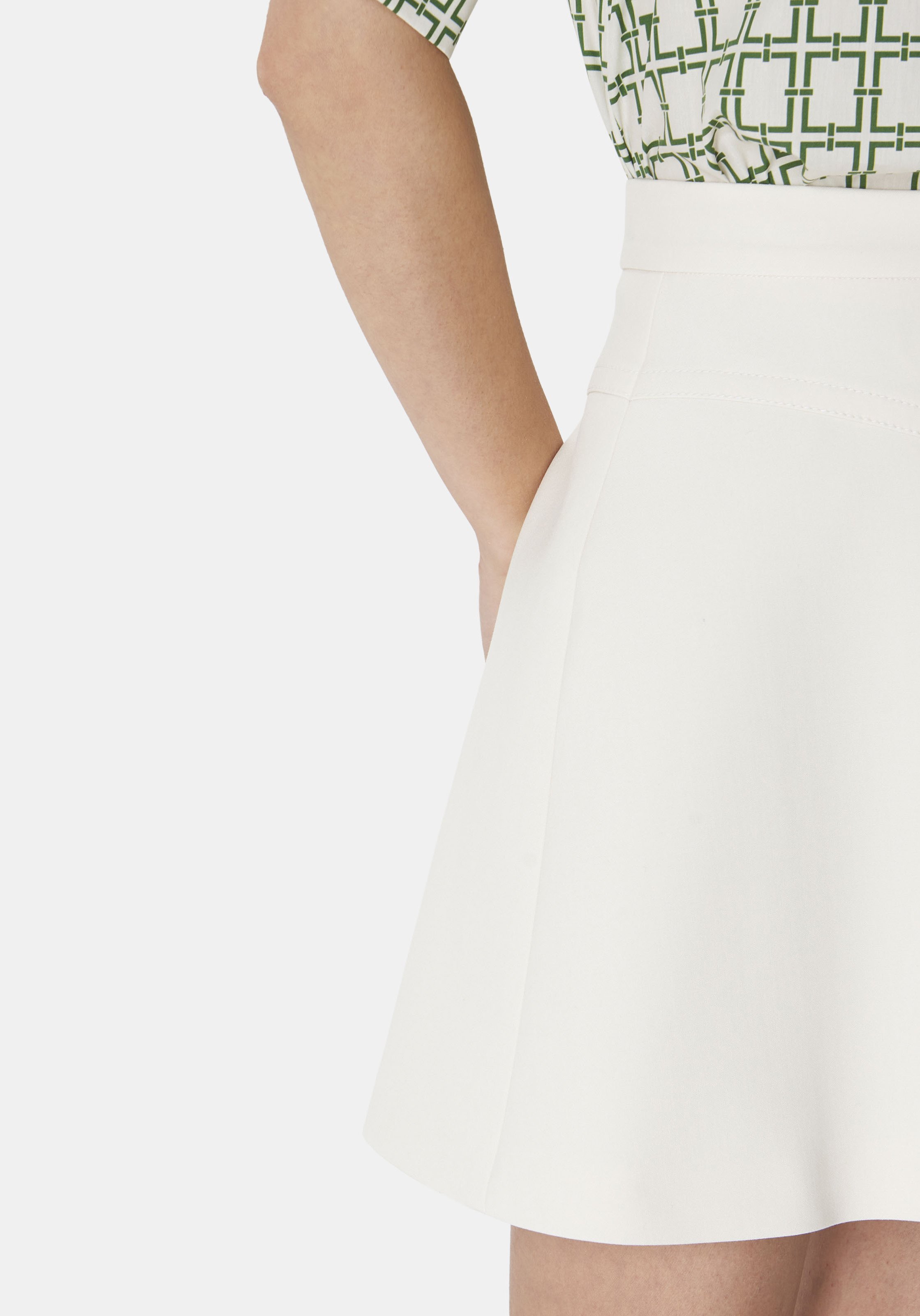 Jupe jasmin TARA JARMON Blanc