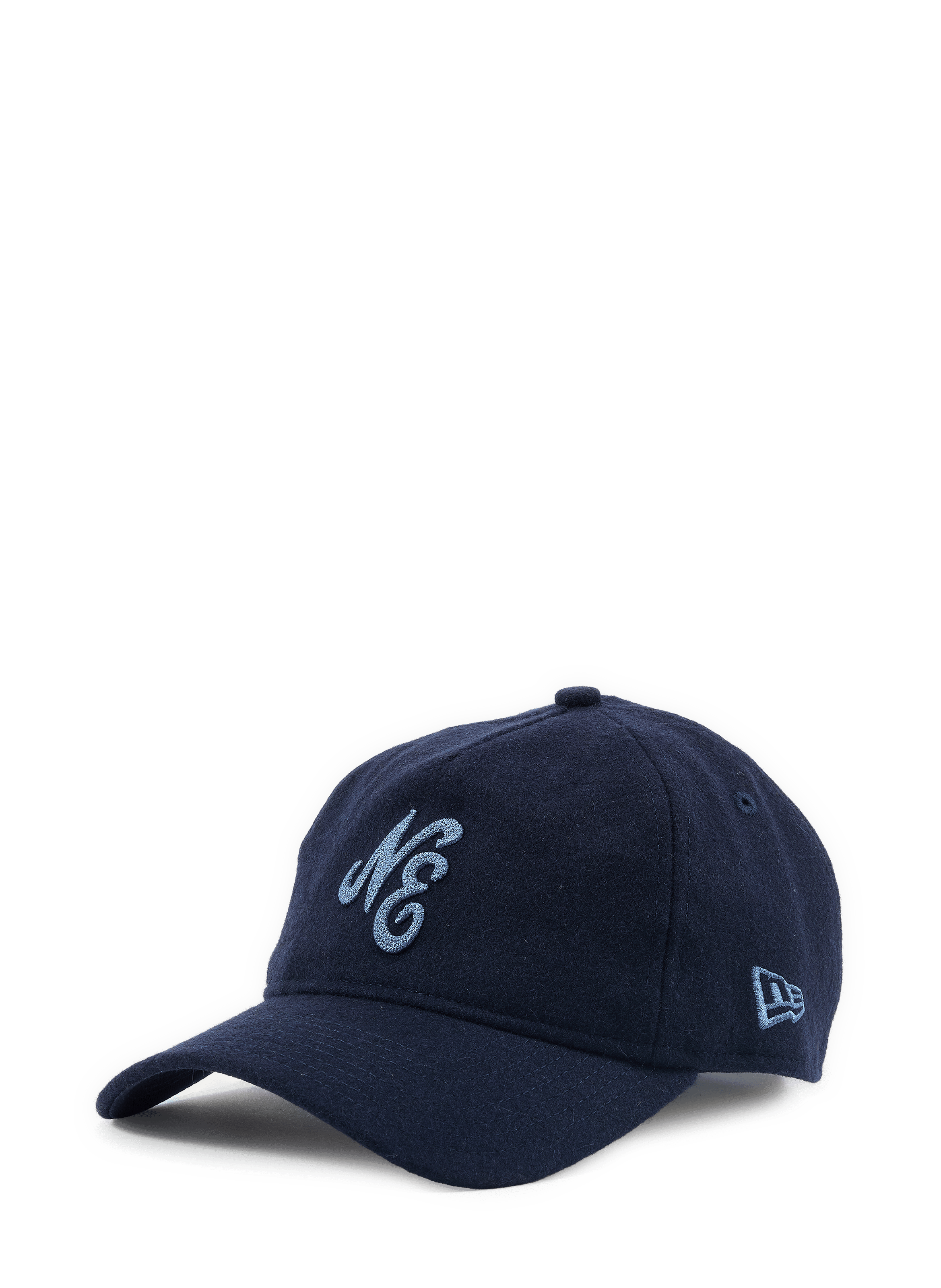 Casquette logo en laine mélangée NEW ERA Bleu