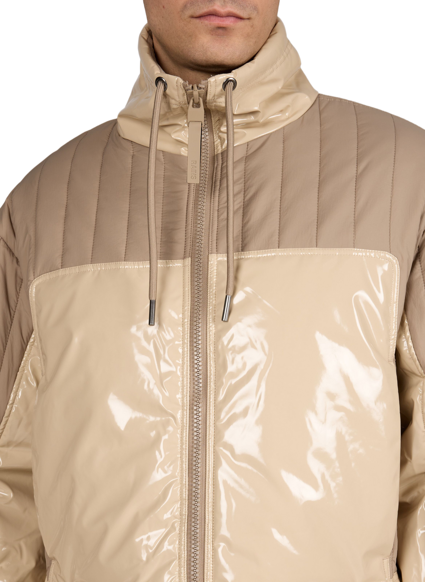 Veste matelassée Vision W Jacket RAINS Beige