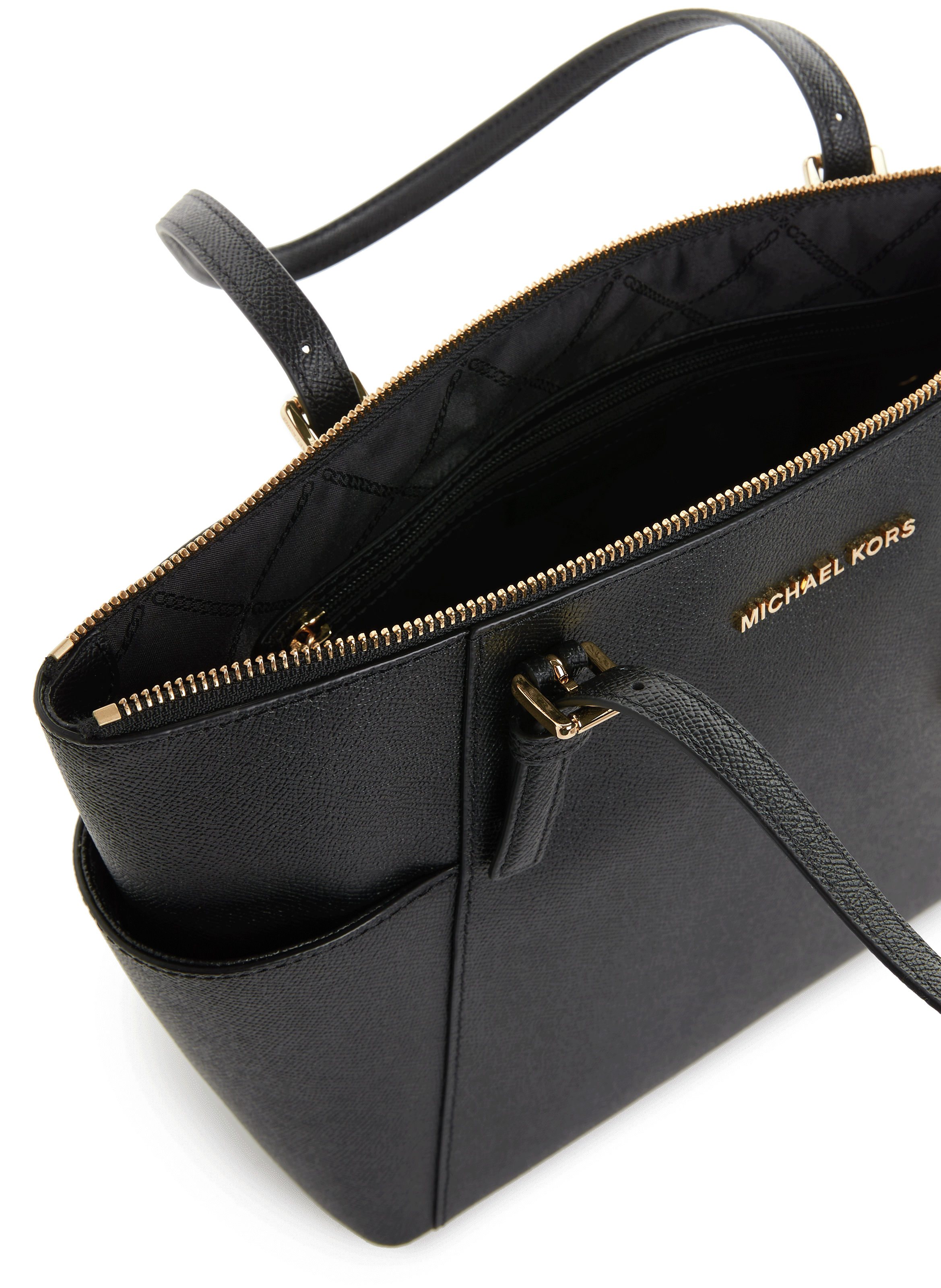 Leather tote bag MICHAEL KORS Black