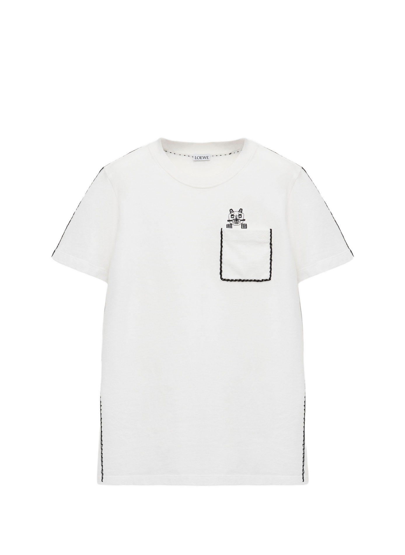 LOEWE x Louis Wain - T-shirt classique en coton LOEWE Blanc