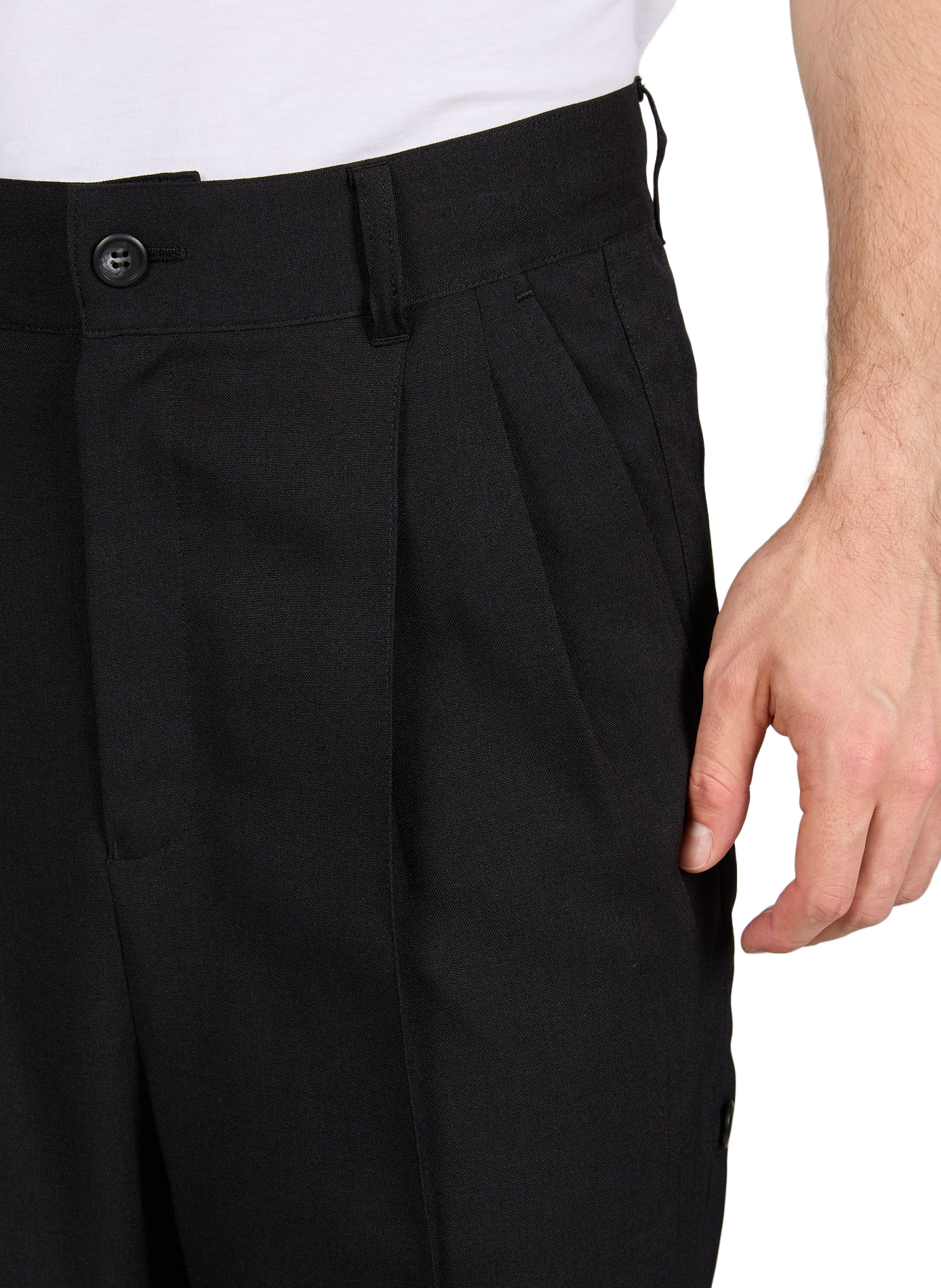 Night blue trousers - The Air Uniform WANSIE Black