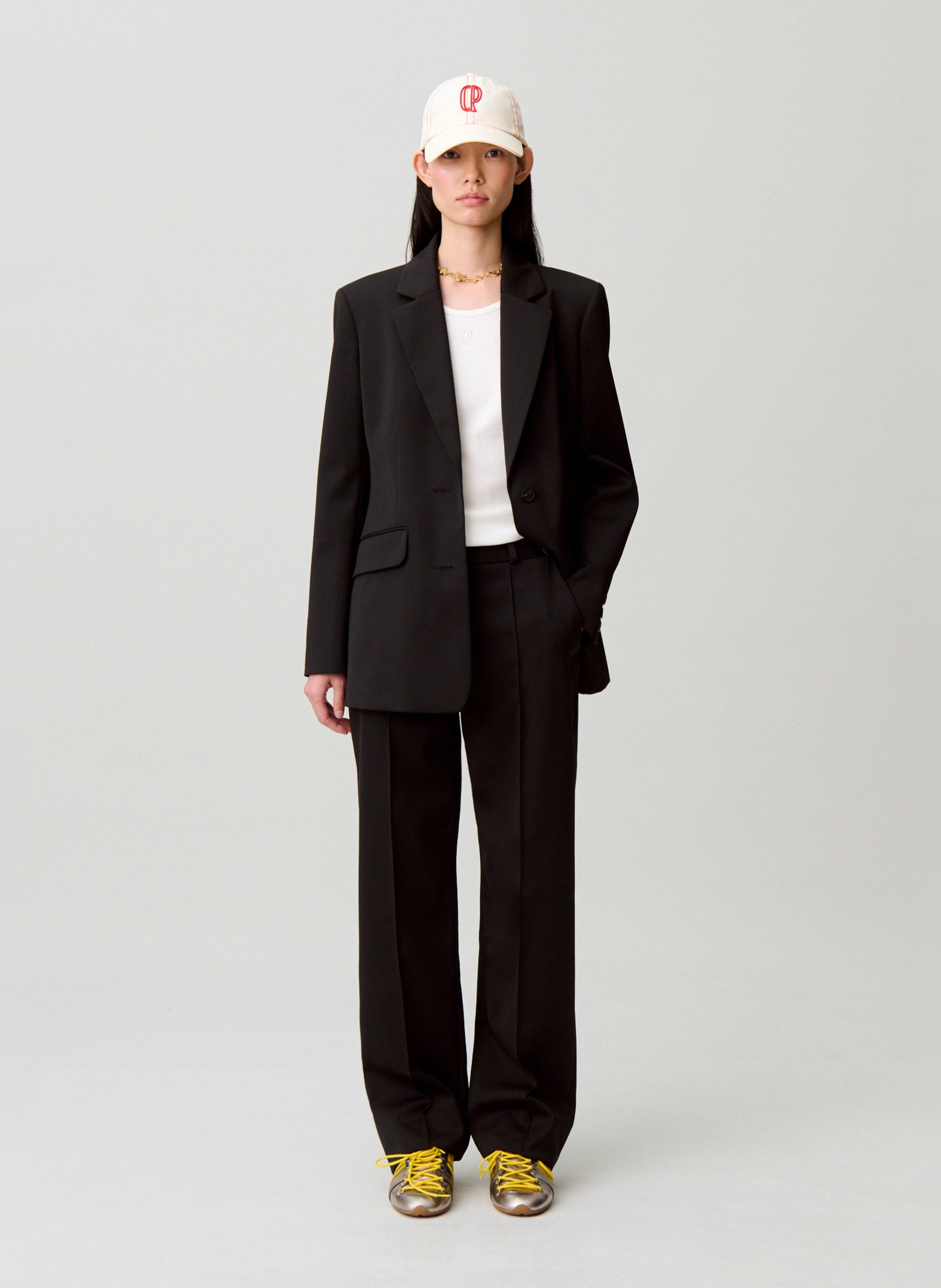 Pantalon droit CLAUDIE PIERLOT Noir