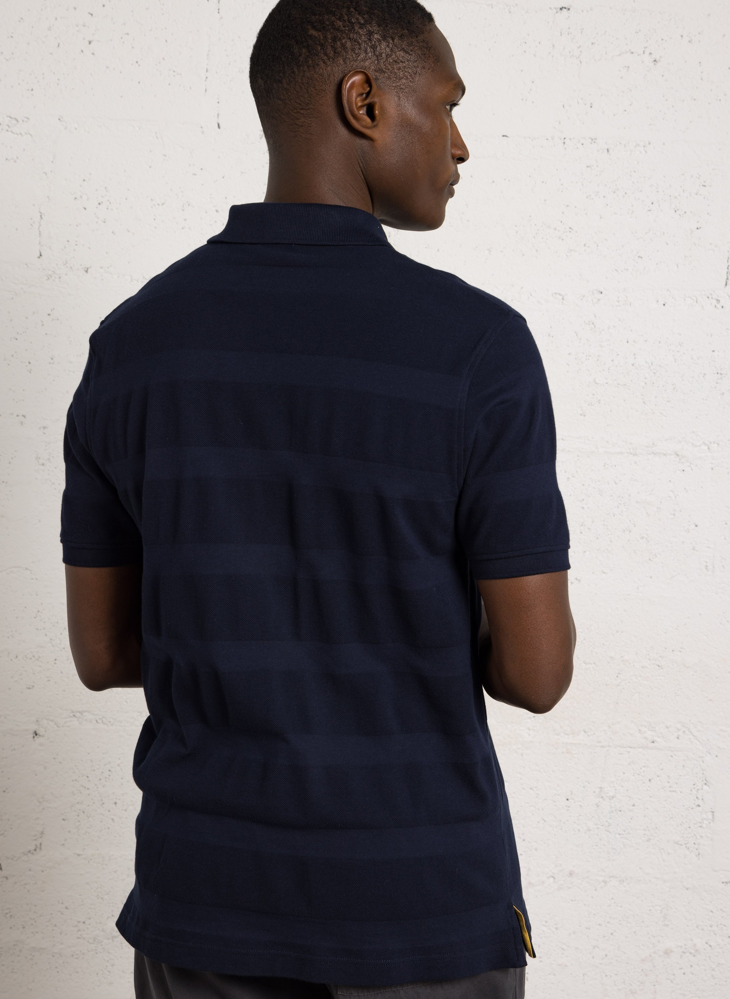 Short sleeve cotton polo shirt ARMOR-LUX Blue