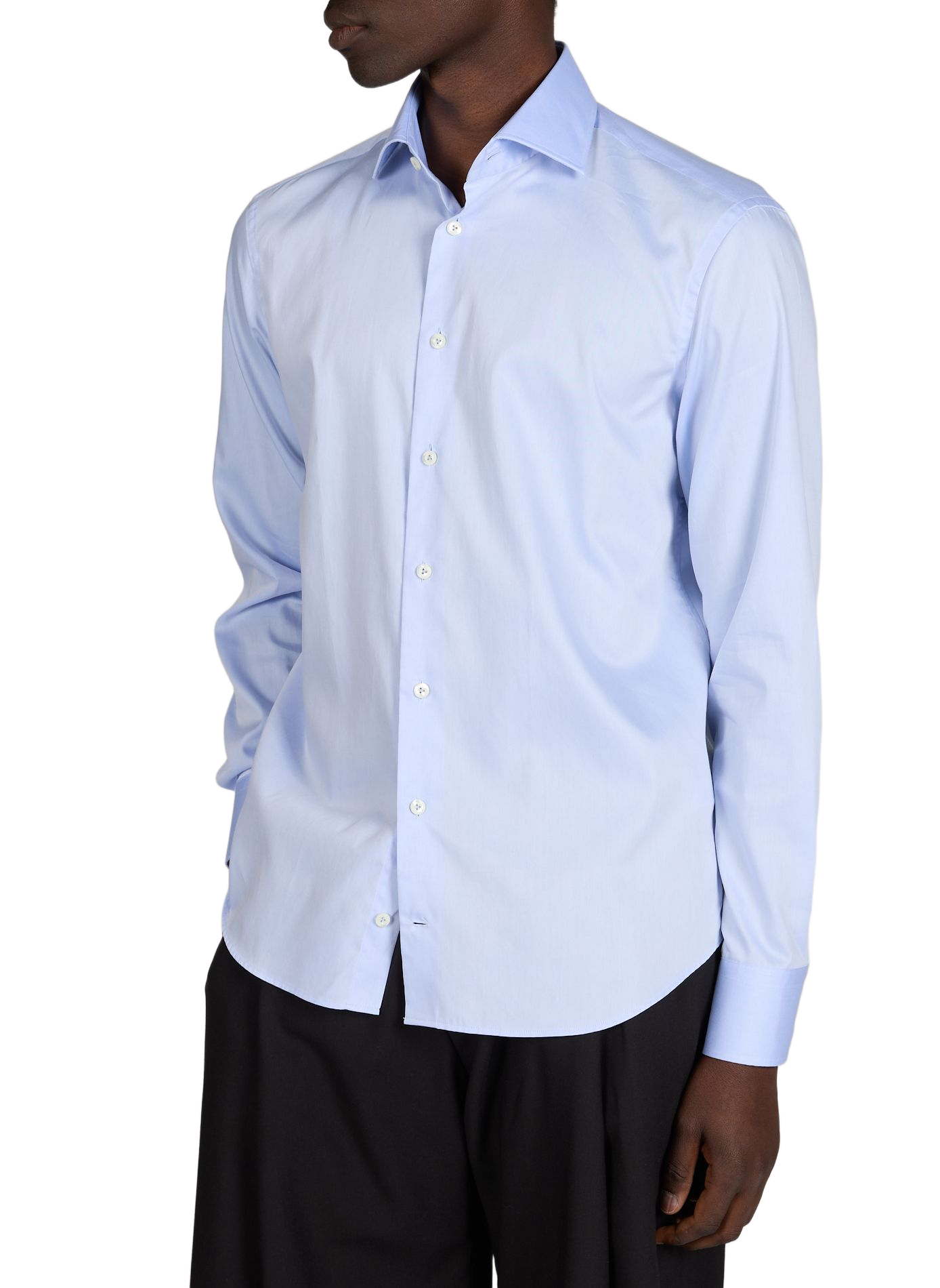 Cotton poplin shirt VAN LAACK Blue