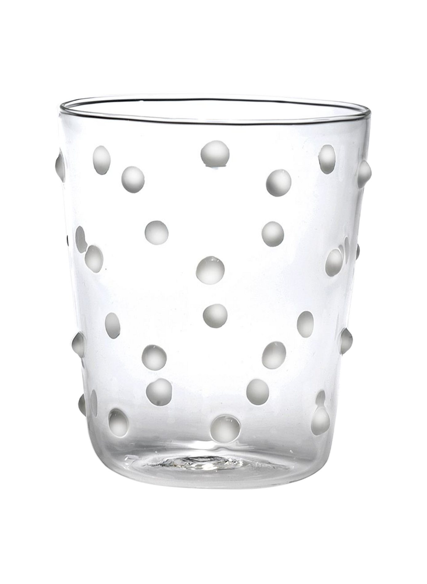 Set van 6 glazen Party in glas ZAFFERANO Wit
