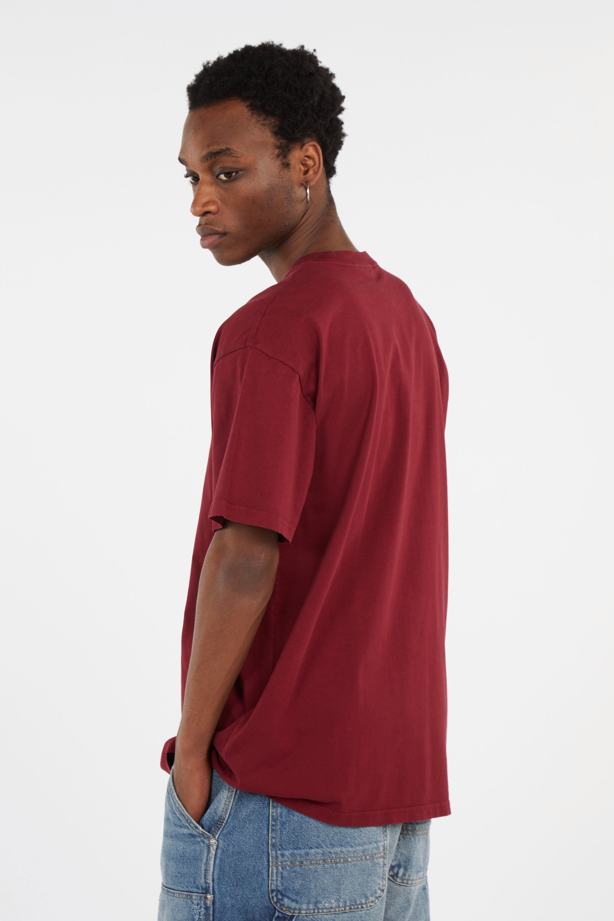 T-shirt manches courtes s/s faded pond corps t-shirt CARHARTT WIP Rouge