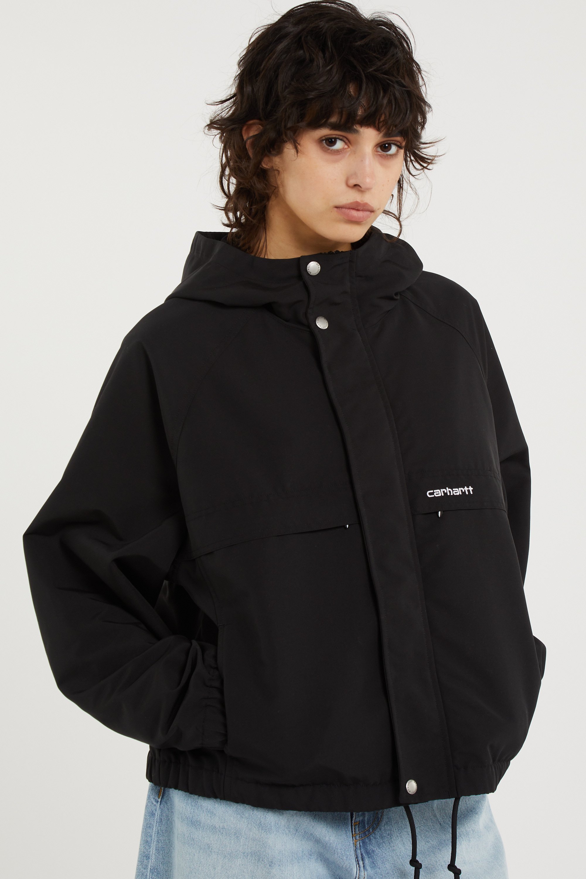 Coupe-vent w' iwan jacket CARHARTT WIP Noir