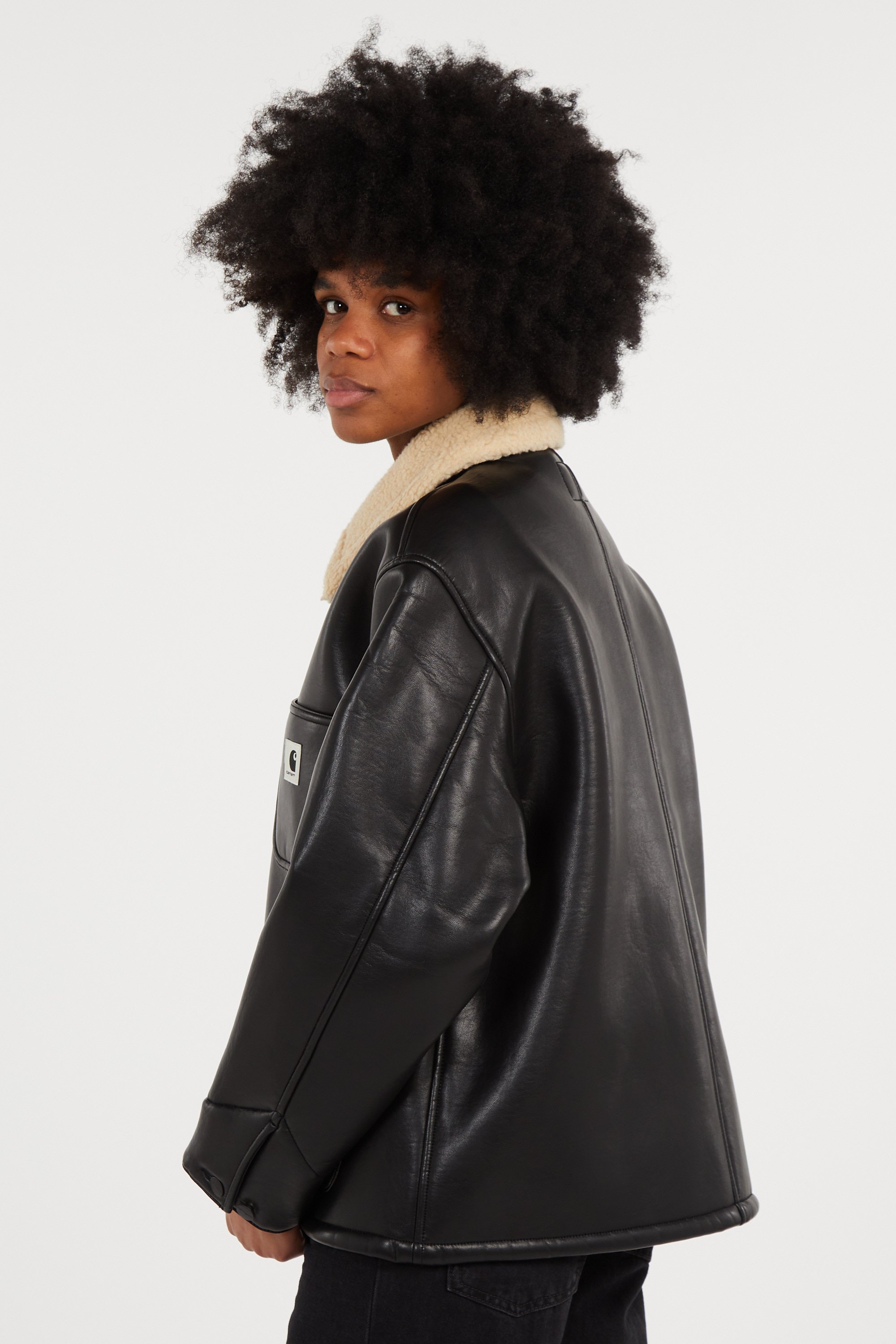 Veste w' shepton og michigan coat CARHARTT WIP Noir
