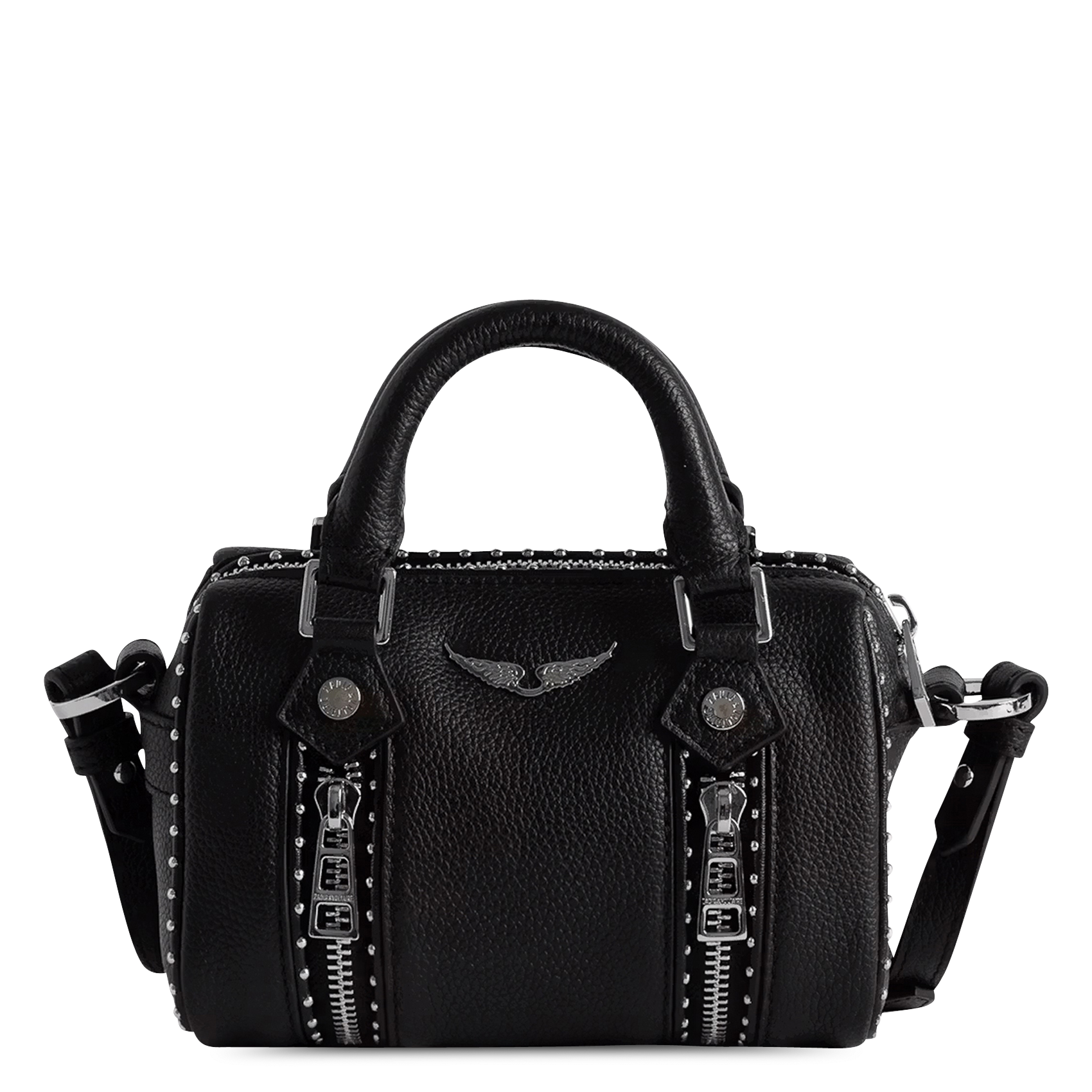 Sac à main en cuir sunny nano ZADIG&VOLTAIRE Noir