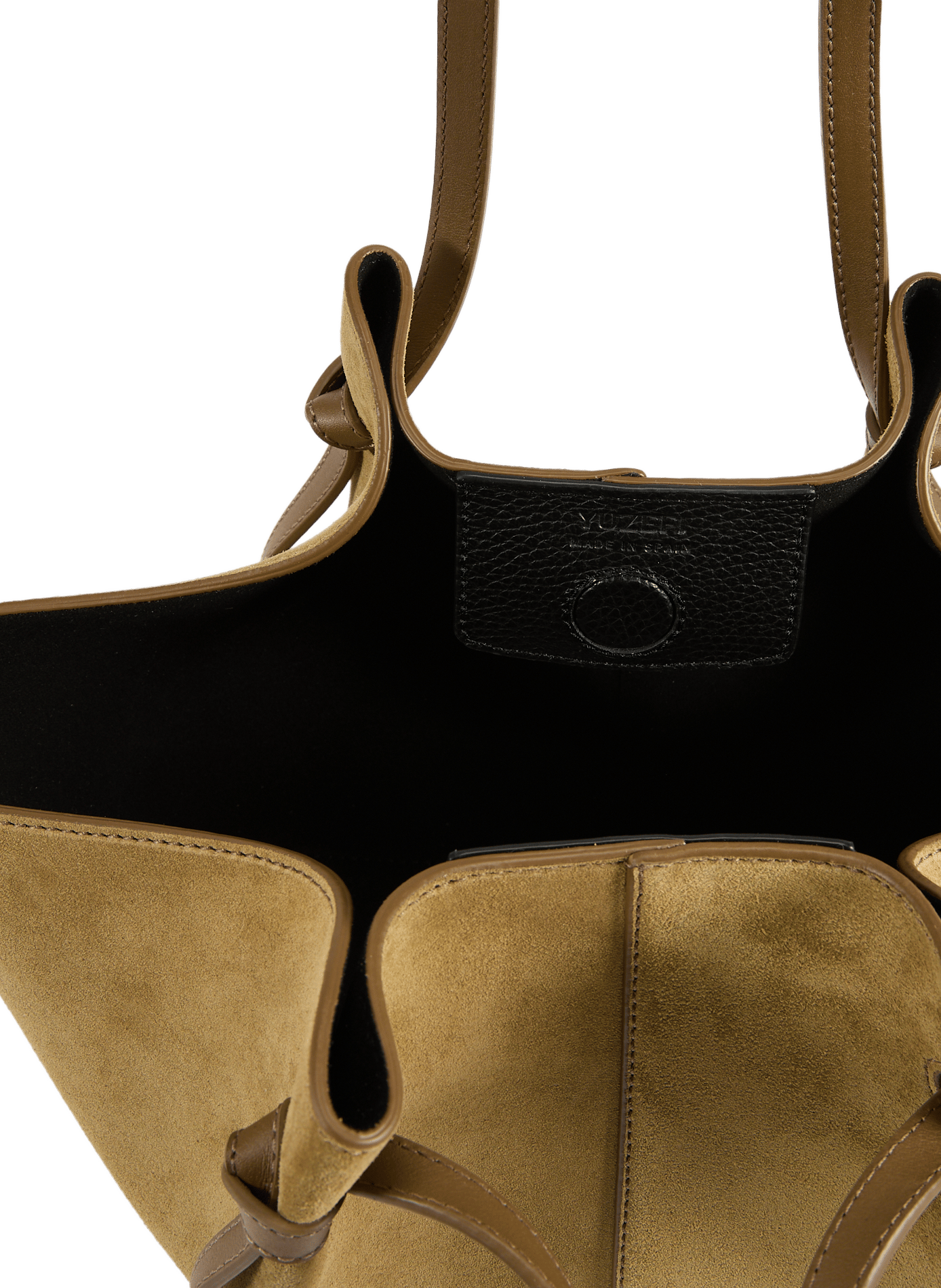 Zebra print leather Mochi bag YUZEFI Brown