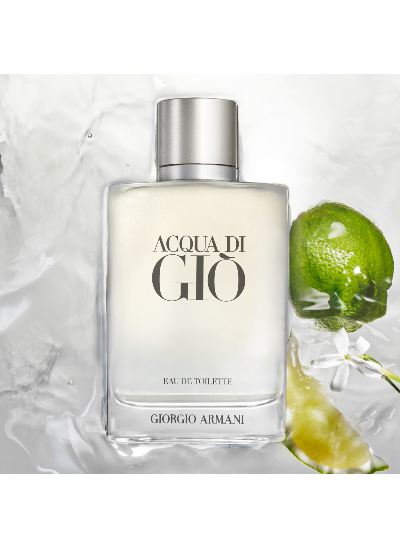 Acqua di Gio pour Homme Eau de Toilette nachfüllbar für Herren – Maritime und aromatische Noten ARMANI No color