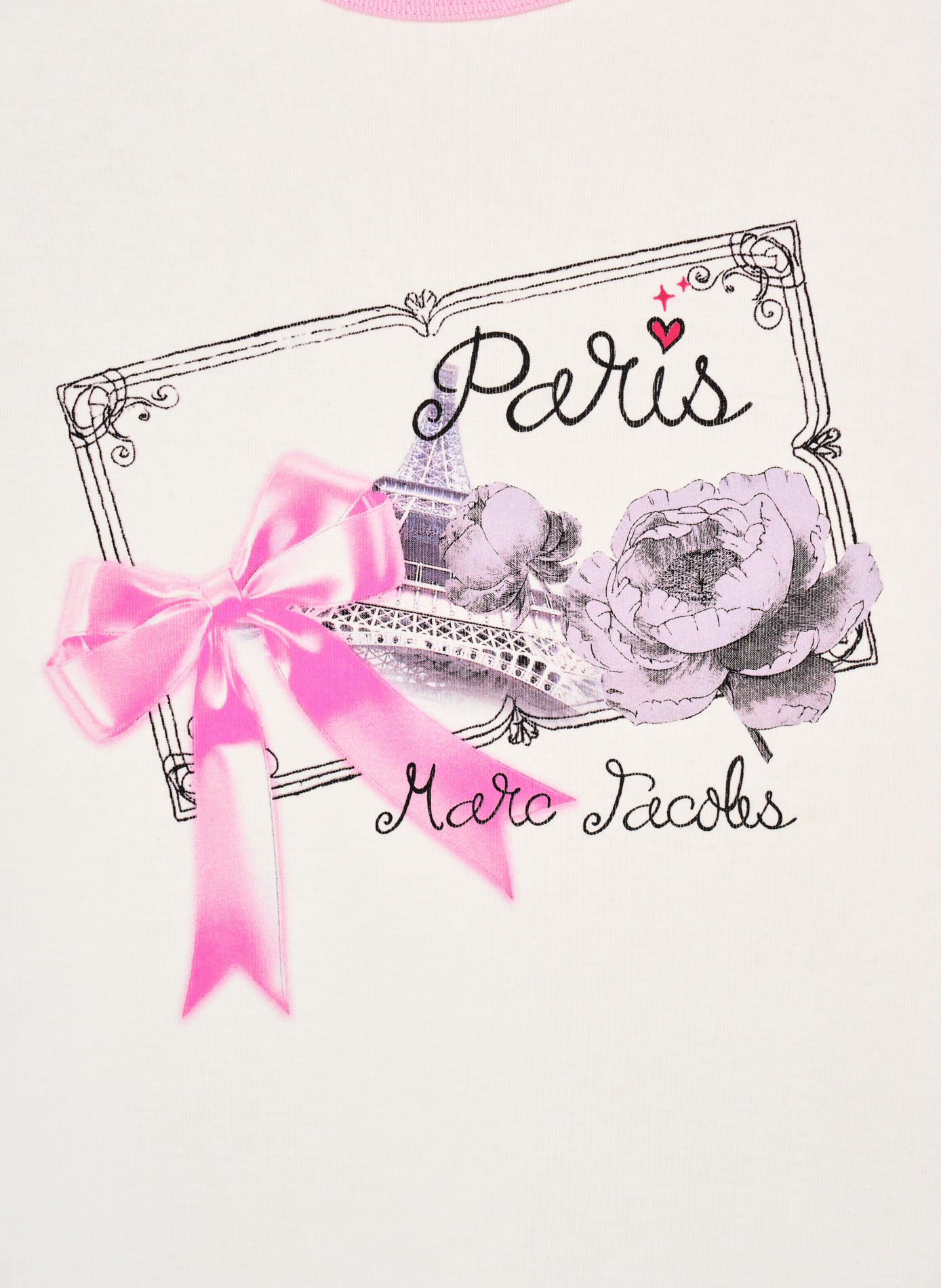 T-shirt The City Paris en coton MARC JACOBS Multicolore