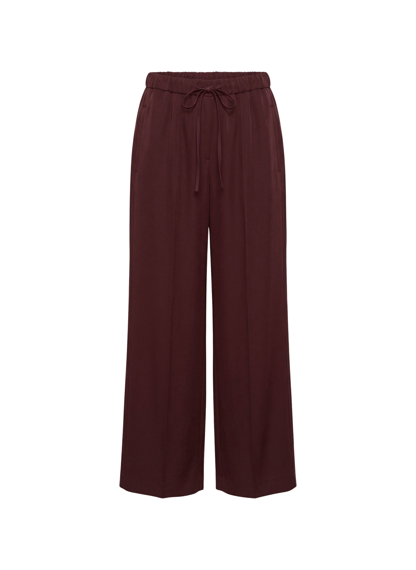 Pantalon fluide à taille élastiquée VINCE Violet