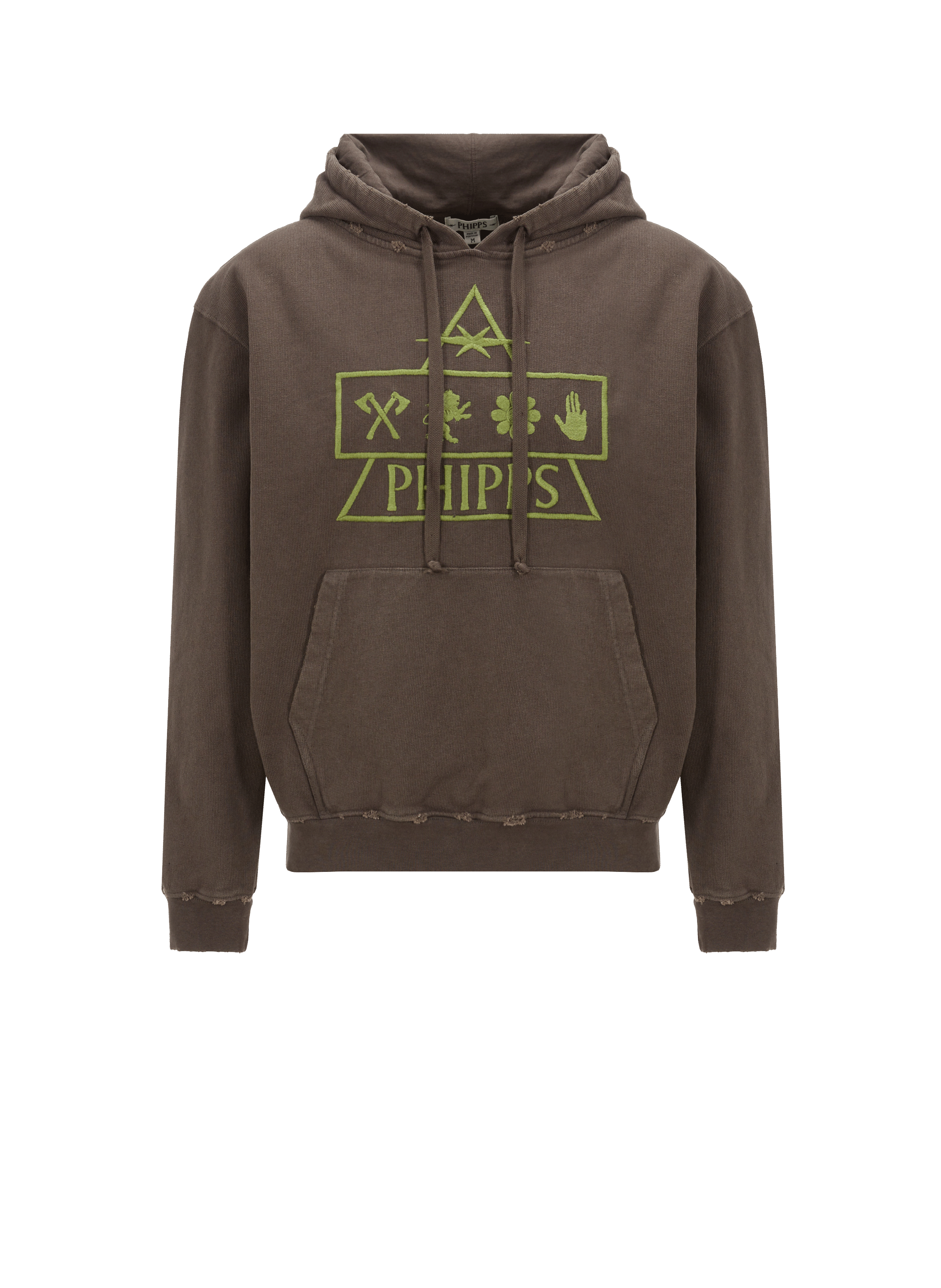 Hoodie Pyramid en coton organique