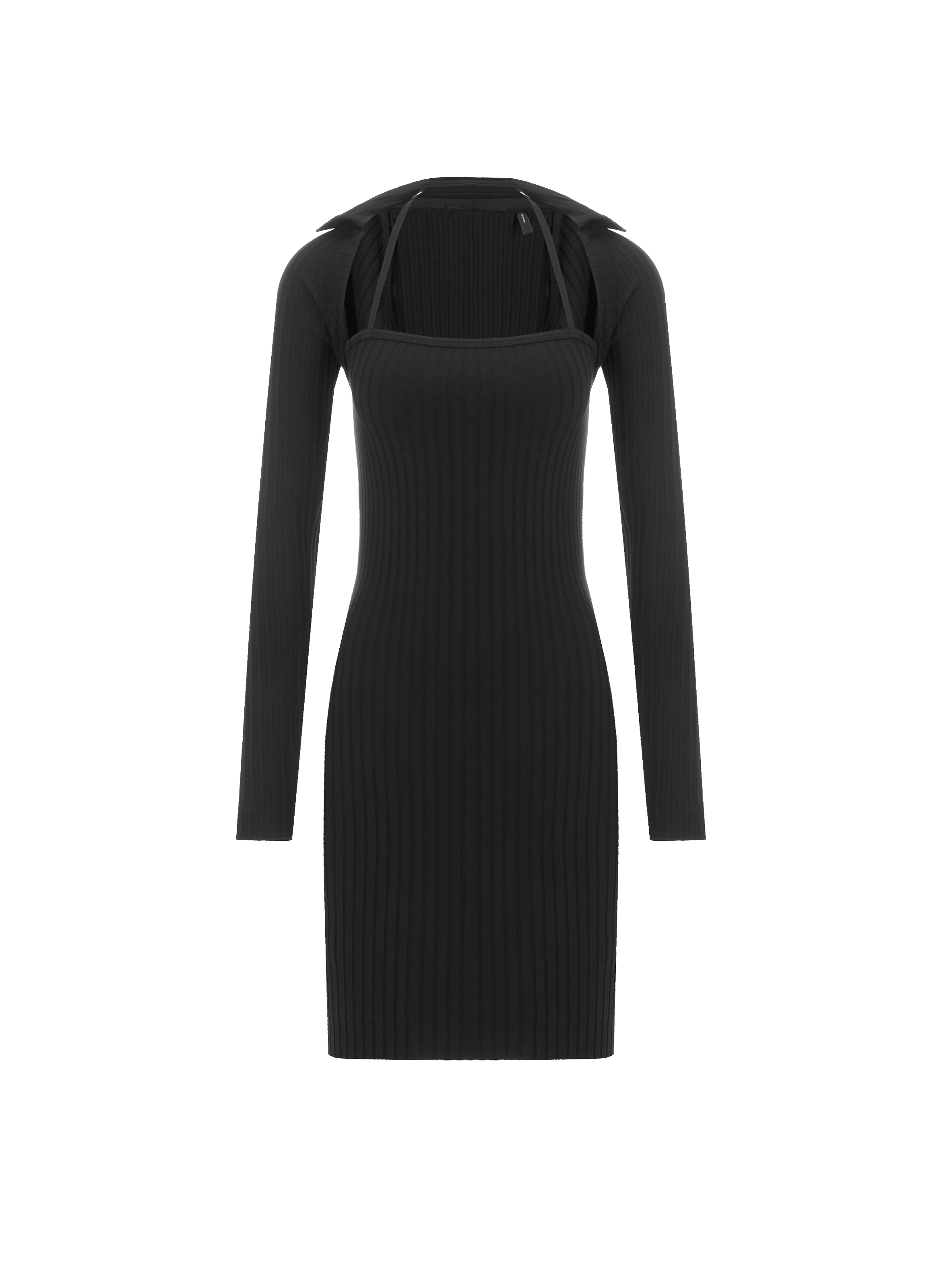 Robe côtelé en coton pima