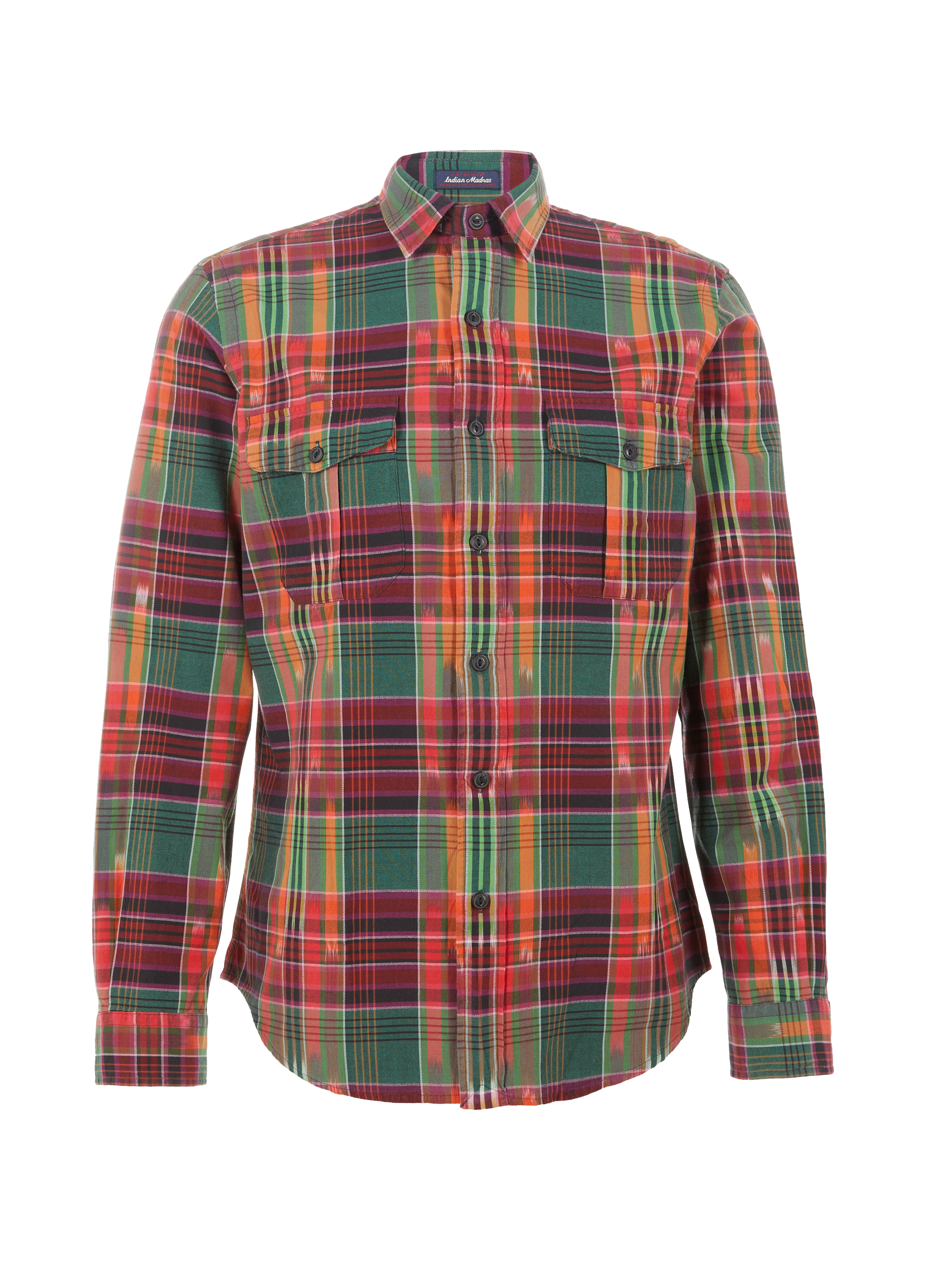 Chemise à carreaux en coton POLO RALPH LAUREN Multicolore