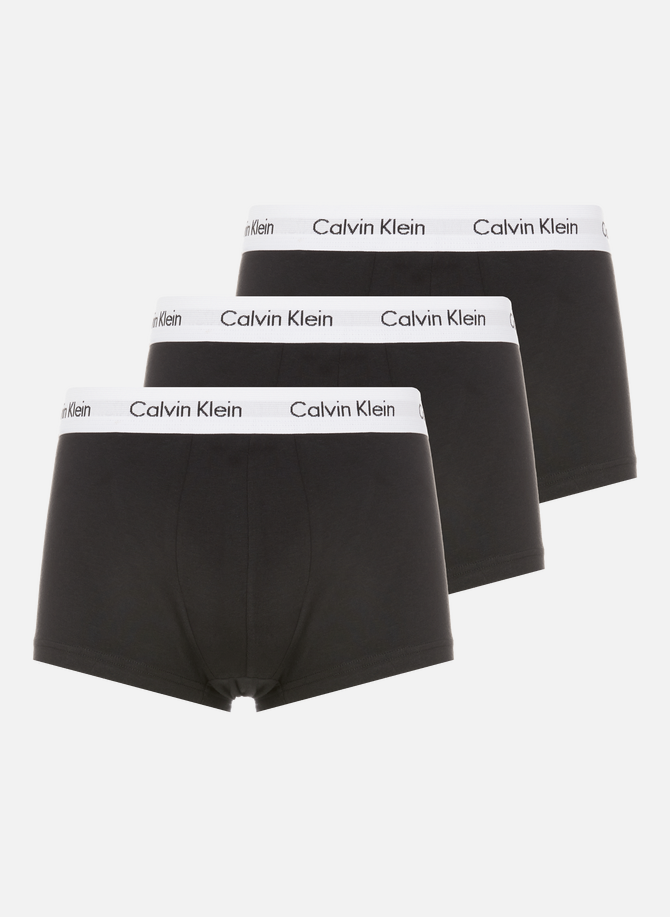 Pack of three stretch cotton boxers CALVIN KLEIN