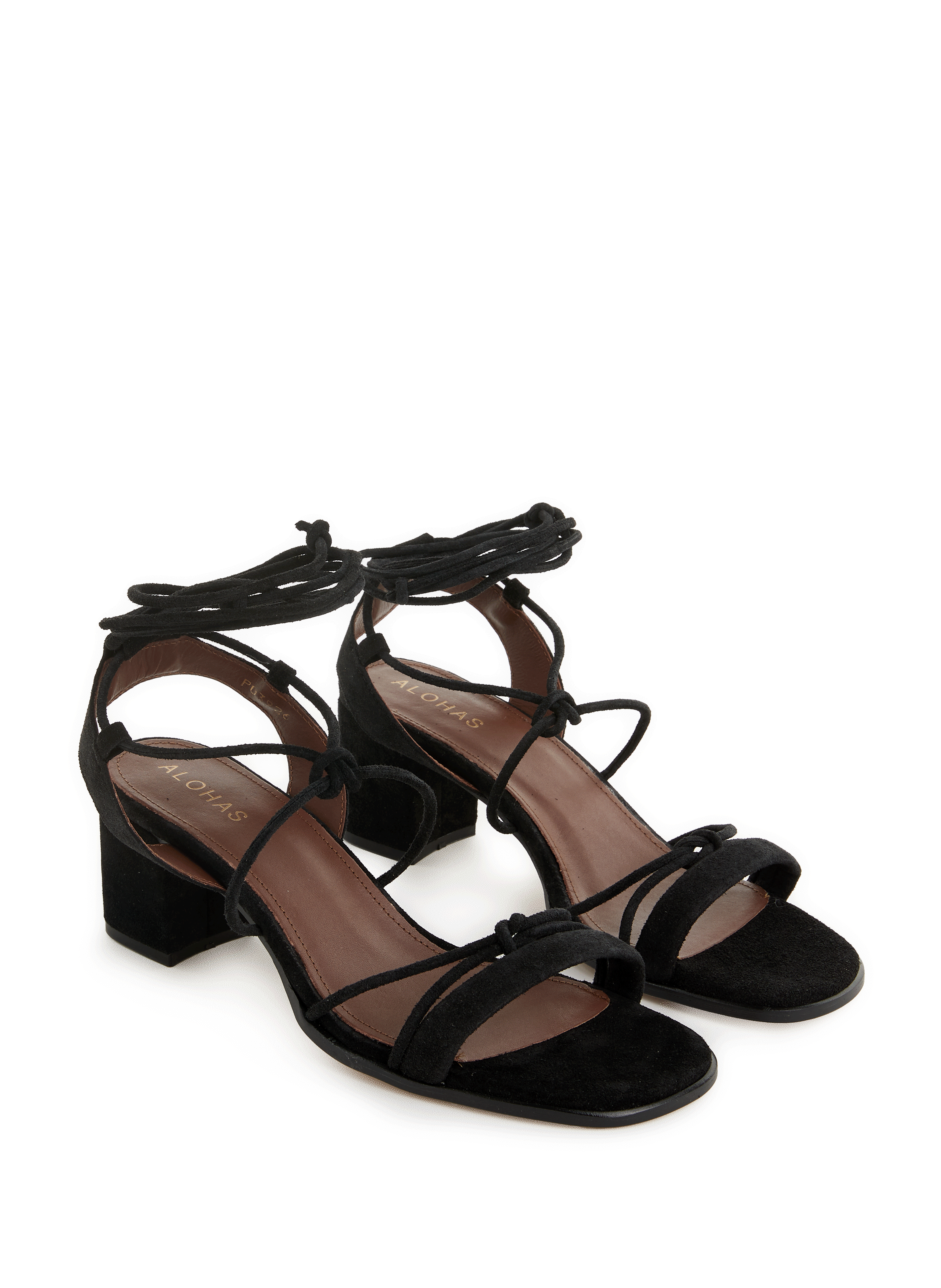 Sandales à talon Sophie en cuir