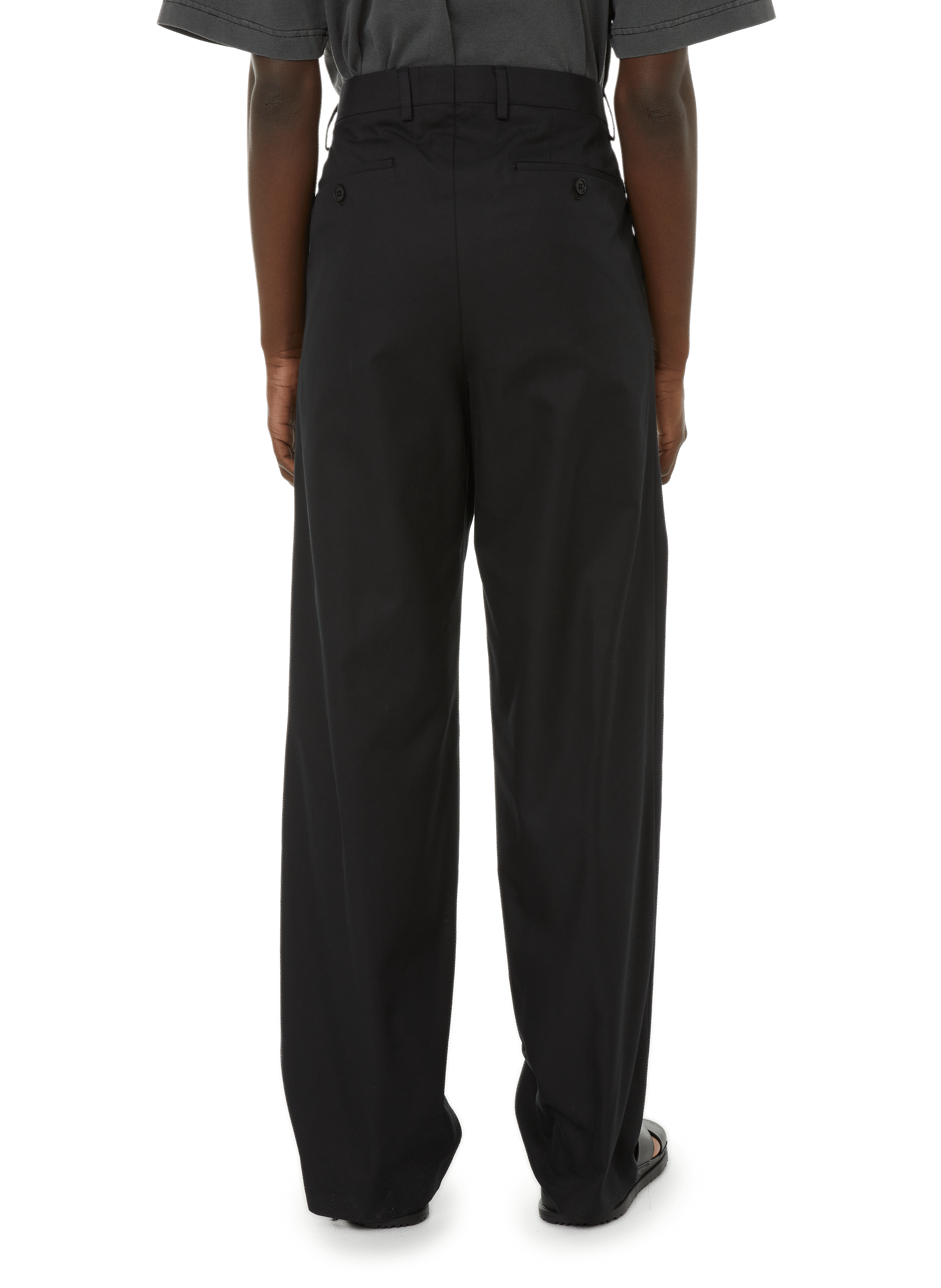 Pantalon en coton, soie et cachemire SAISON 1865 Bleu