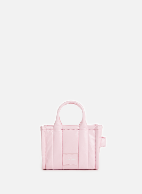Die Micro Tote Bag aus rosa LederMARC JACOBS 