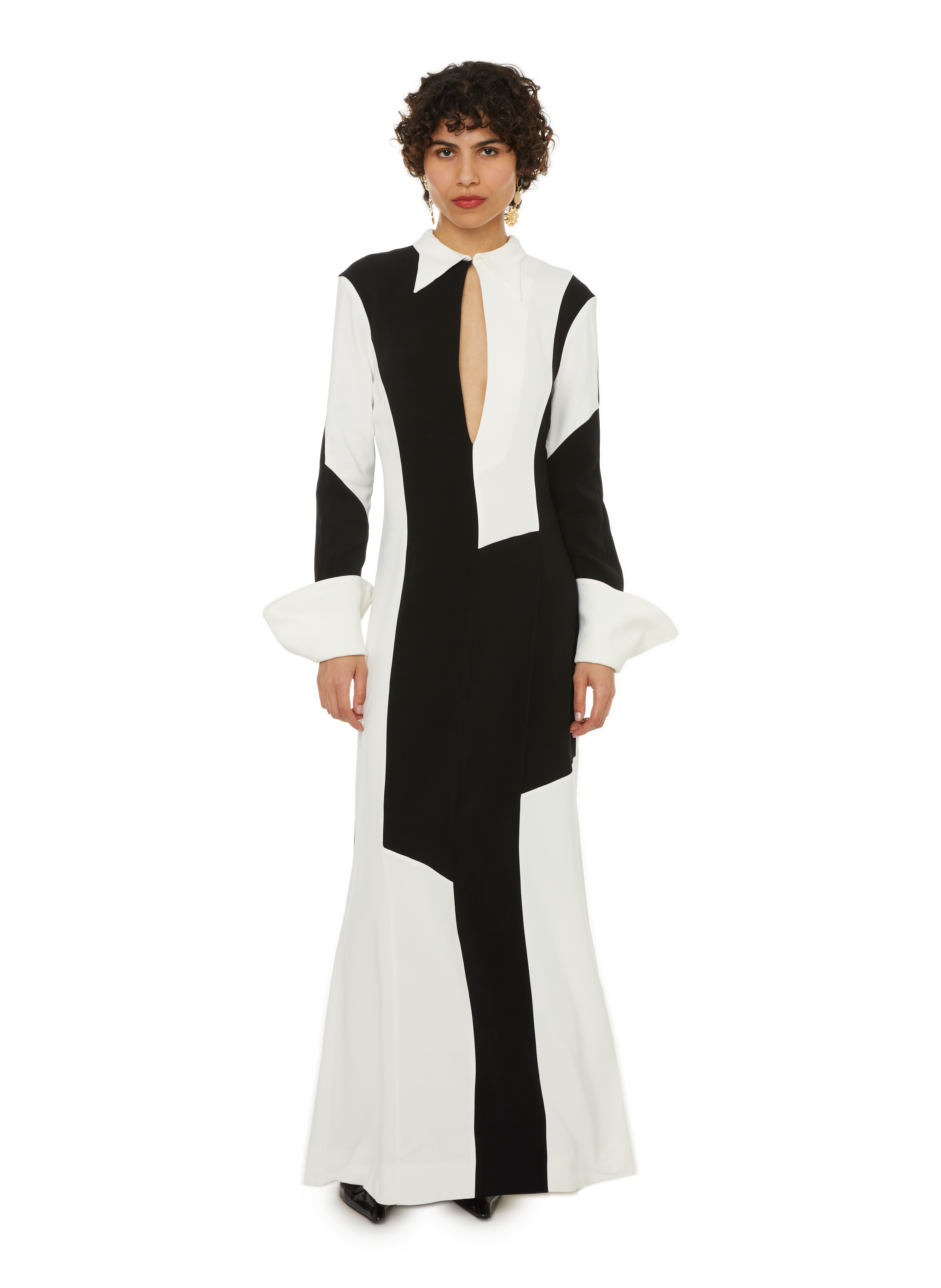 BITE STUDIOS Robe longue Block Dress Multicolore