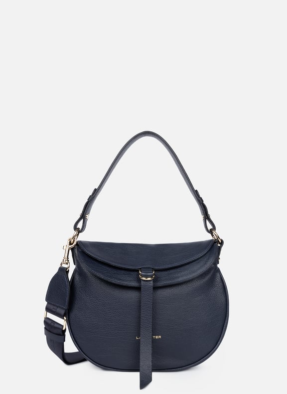 Sac besace - dune gaia Bleu by LANCASTER LANCASTER Sac besace - dune gaia Bleu