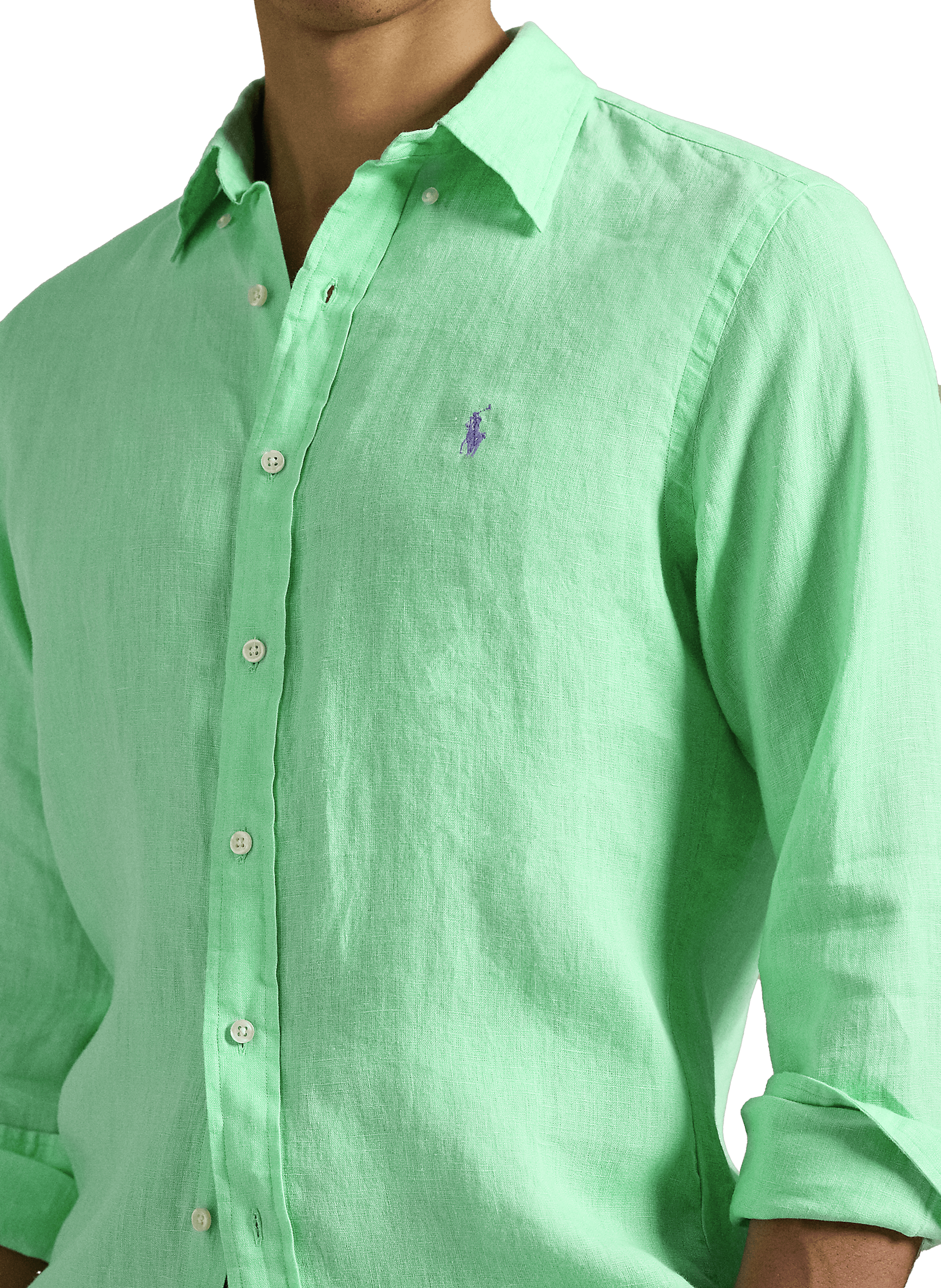 Linen shirt POLO RALPH LAUREN Blue