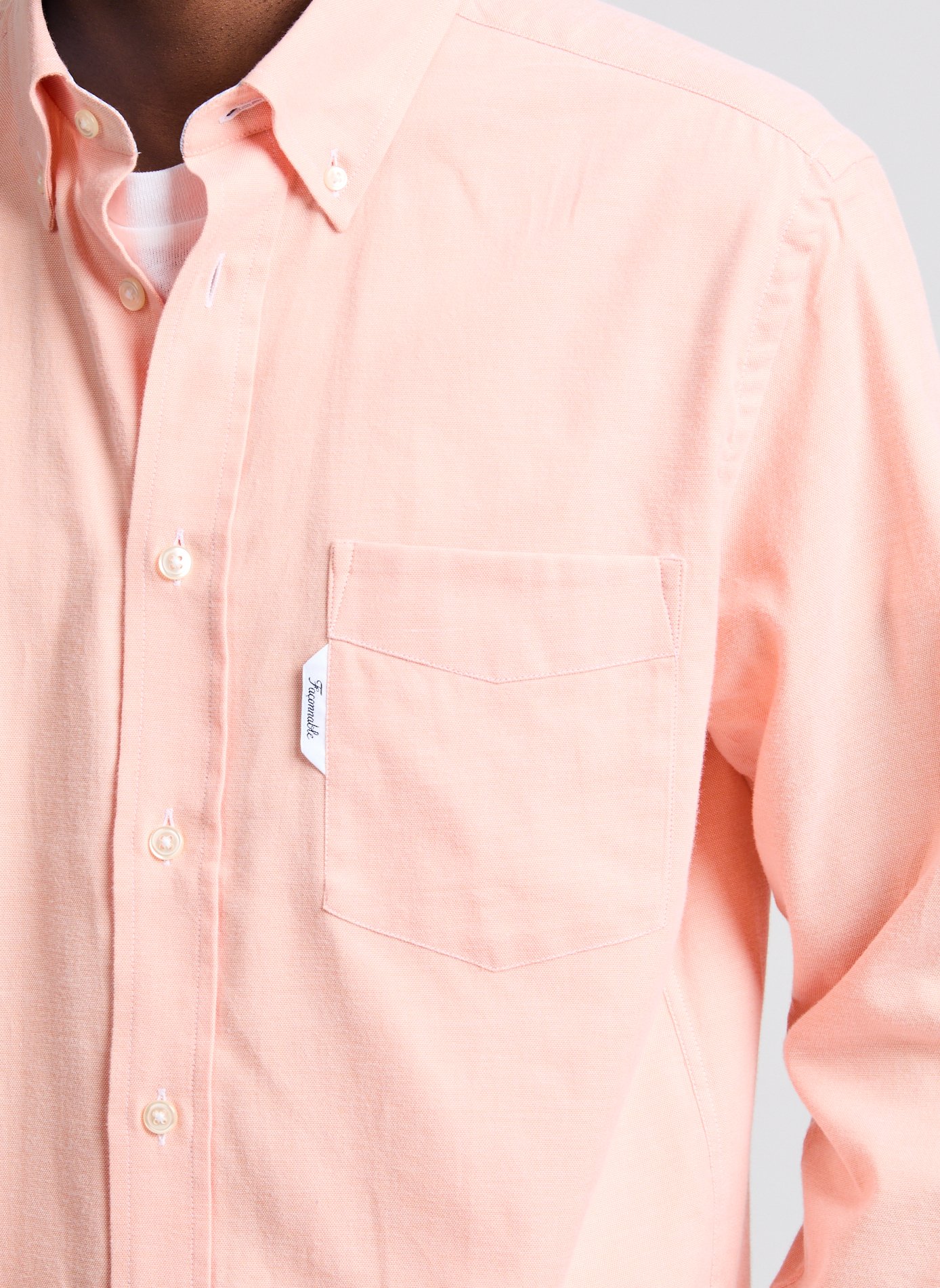 Chemise en coton FACONNABLE Orange