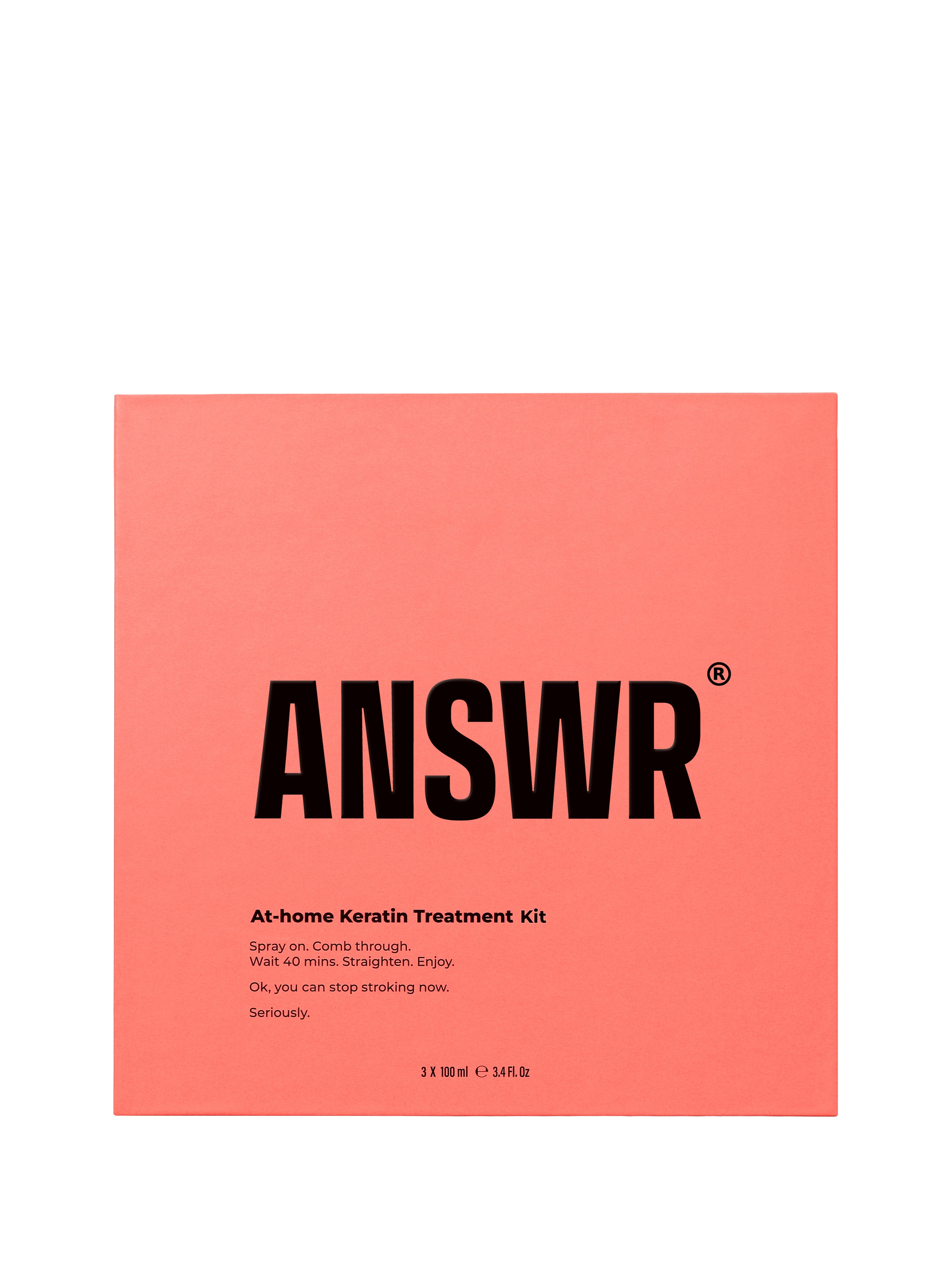 ANSWR Kit de traitement à la kératine ANSWR No color