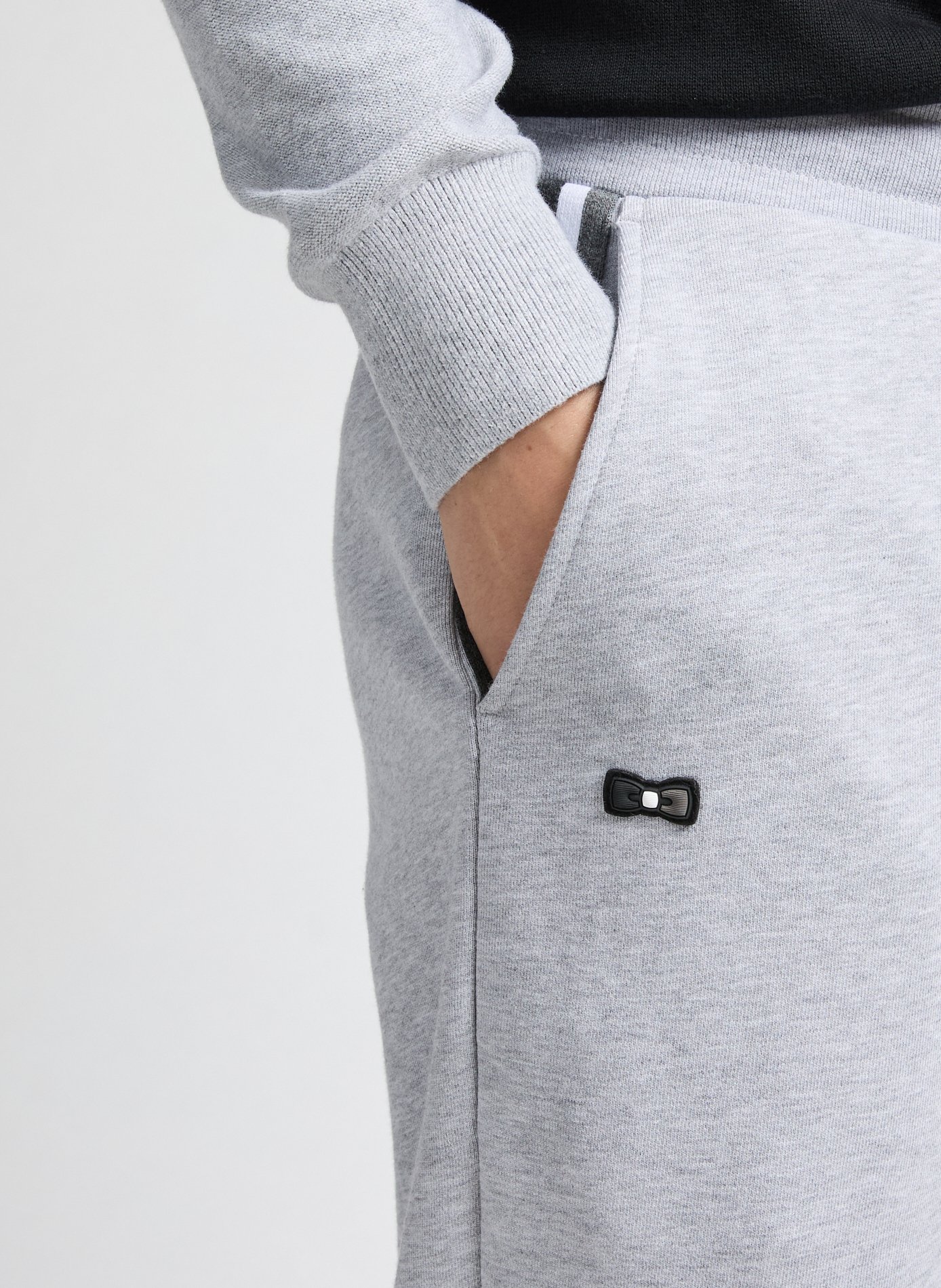 Pantalon de jogging en coton  EDEN PARK Gris